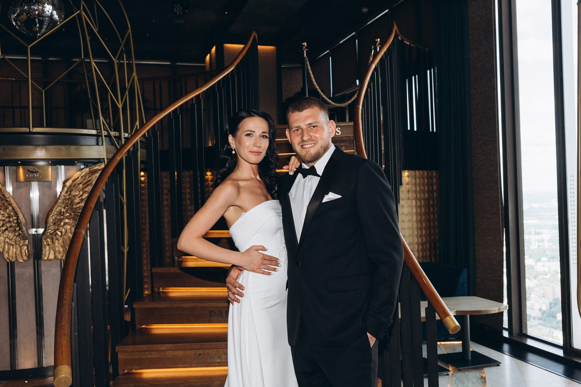 Свадебная фотосъемка в ресторане Birds. Сергей Гладков свадебный фотограф в Москве