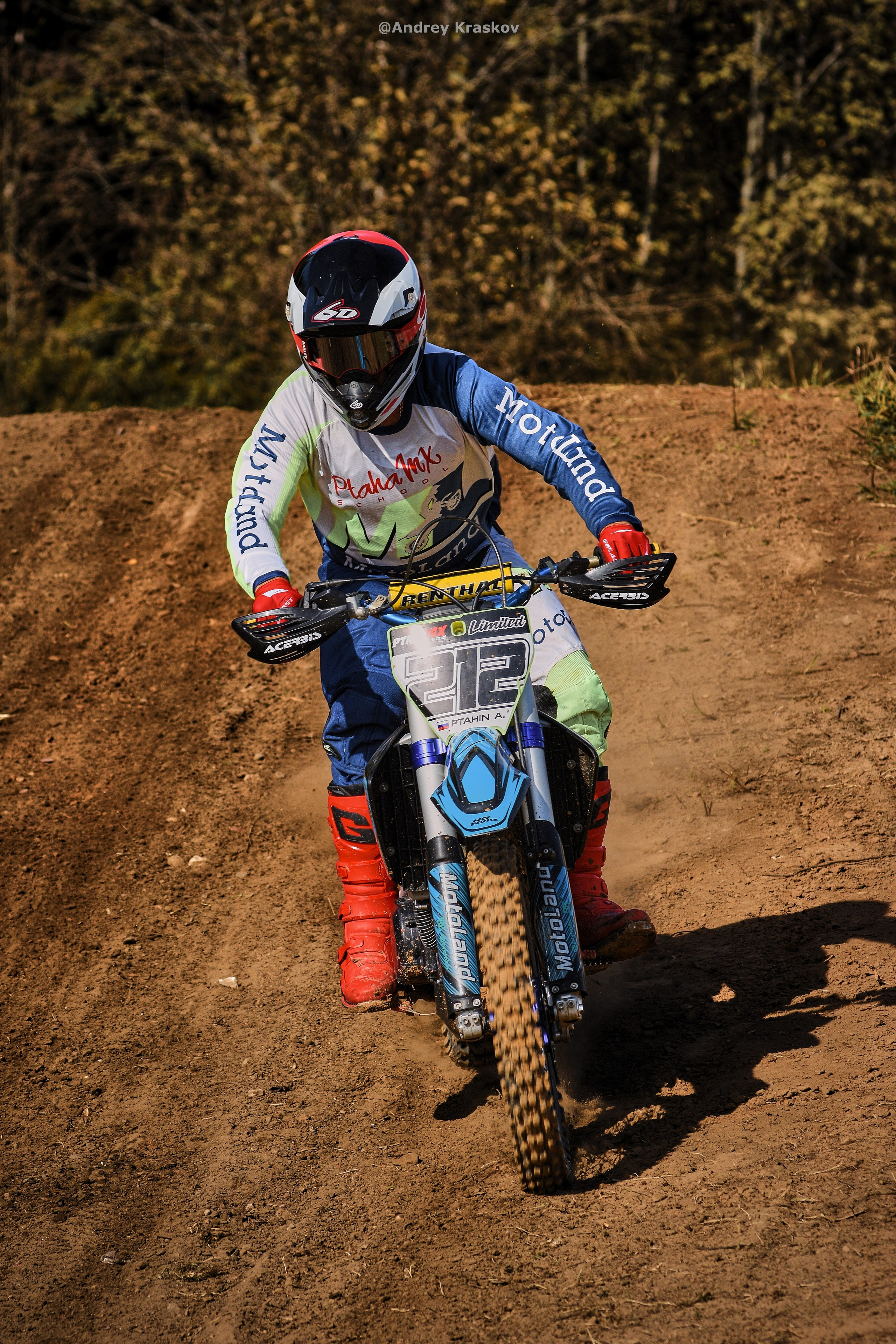 Мотокросс в городе Чкаловск. Фотограф Красков Андрей