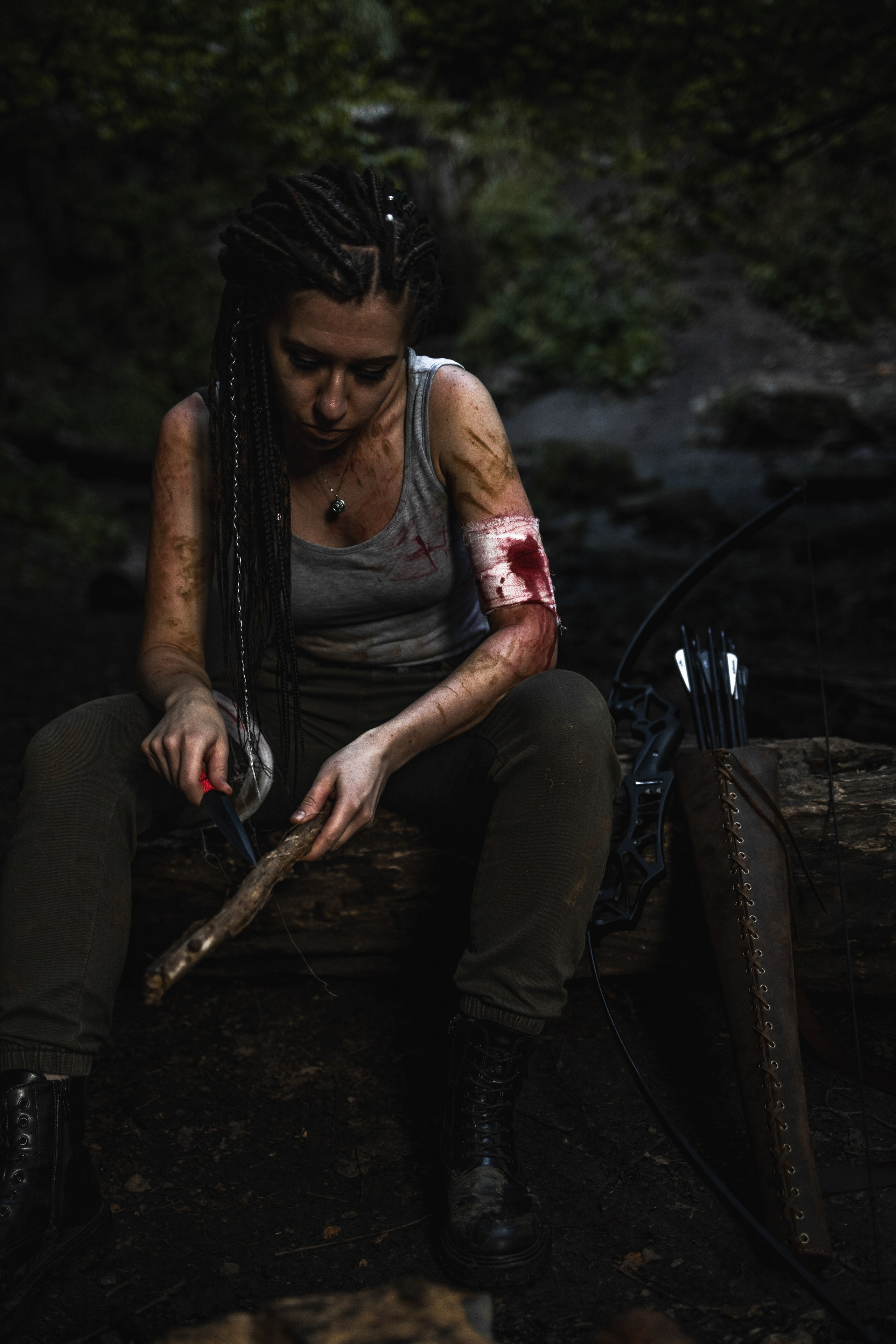 Косплей по мотивам игры Томб Райдер