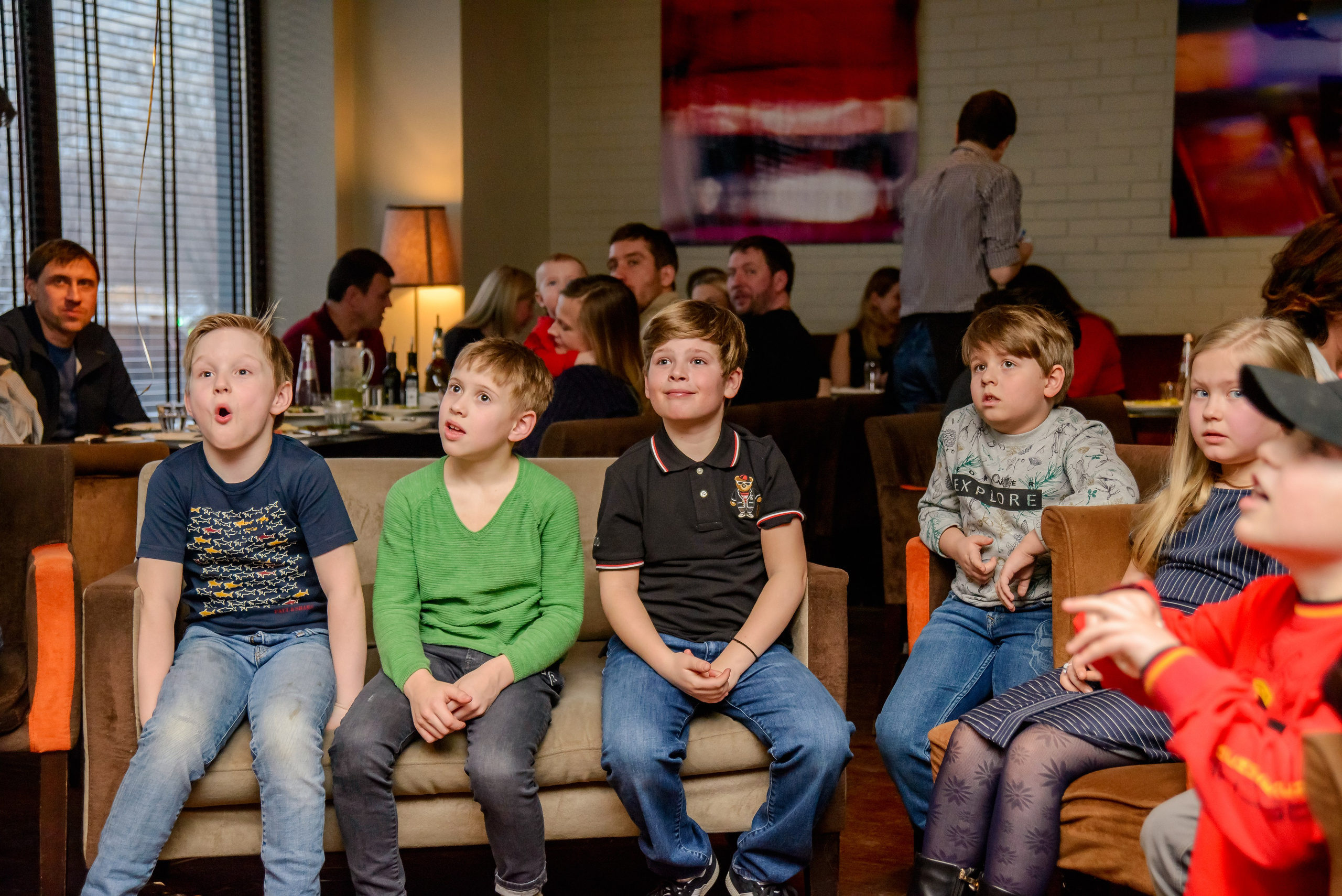 Детский день рождения в ресторане