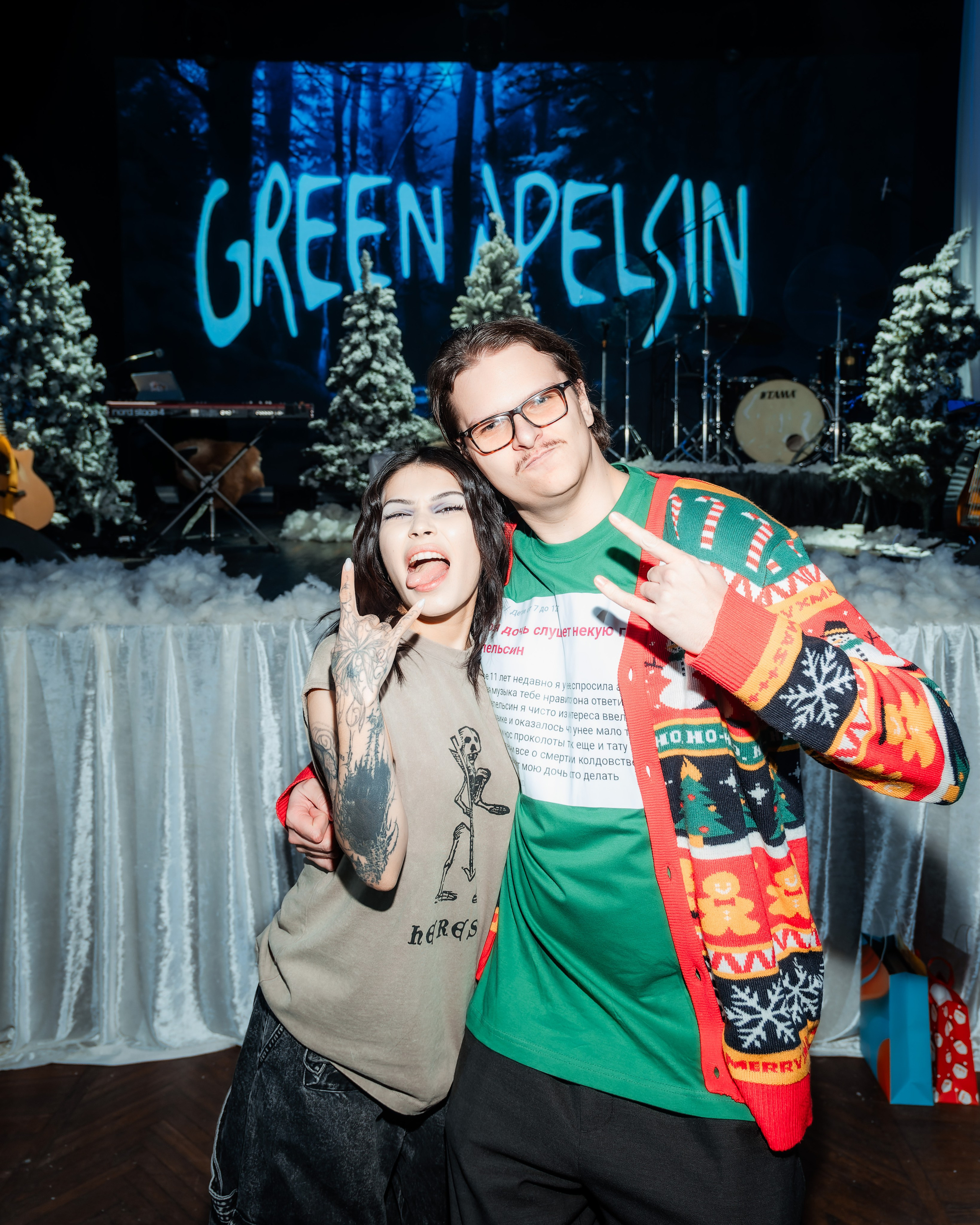 Green Apelsin в Альфа Кристалл 06.01.2026. Репортажный фотограф и видеограф в Москве