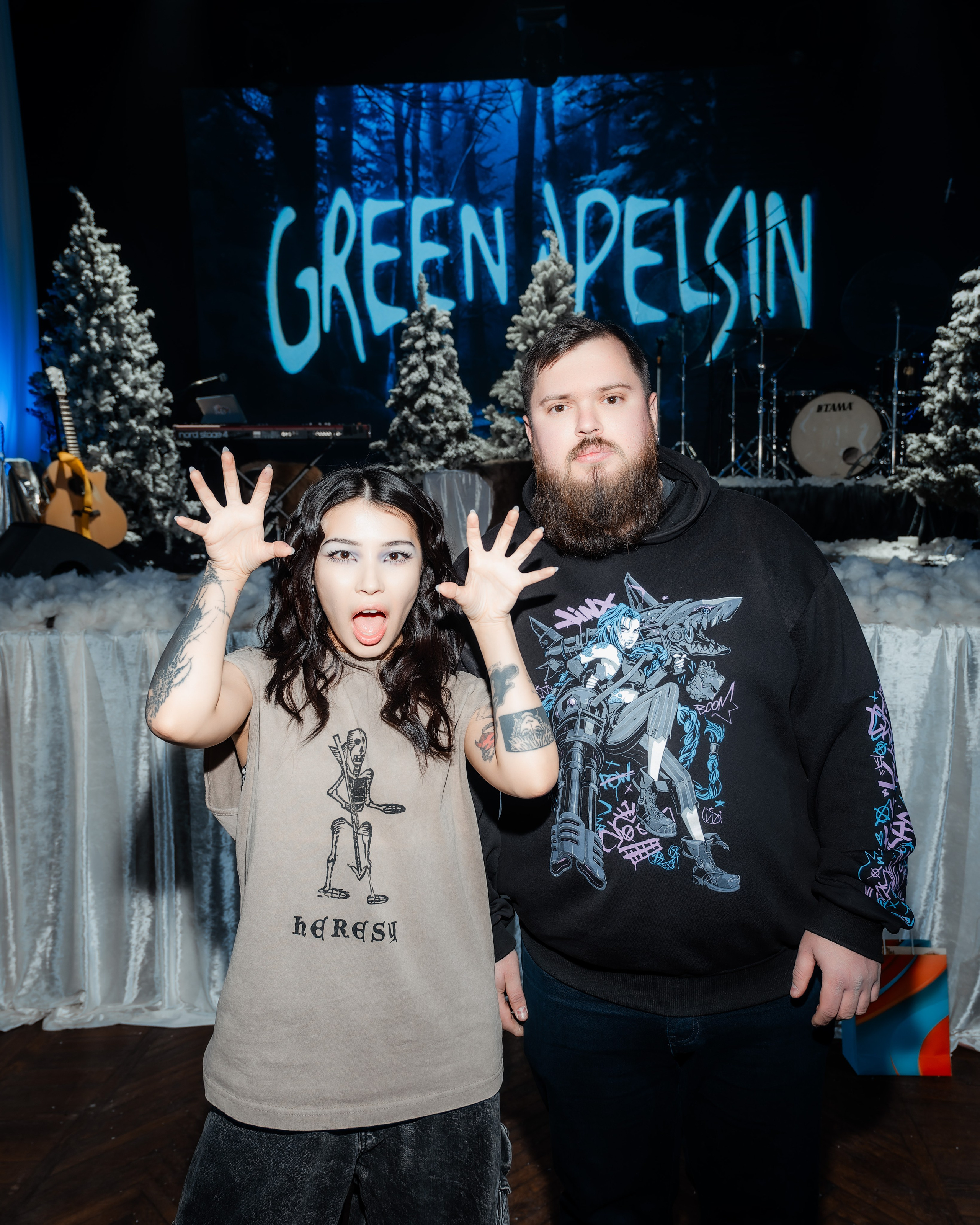 Green Apelsin в Альфа Кристалл 06.01.2026. Репортажный фотограф и видеограф в Москве