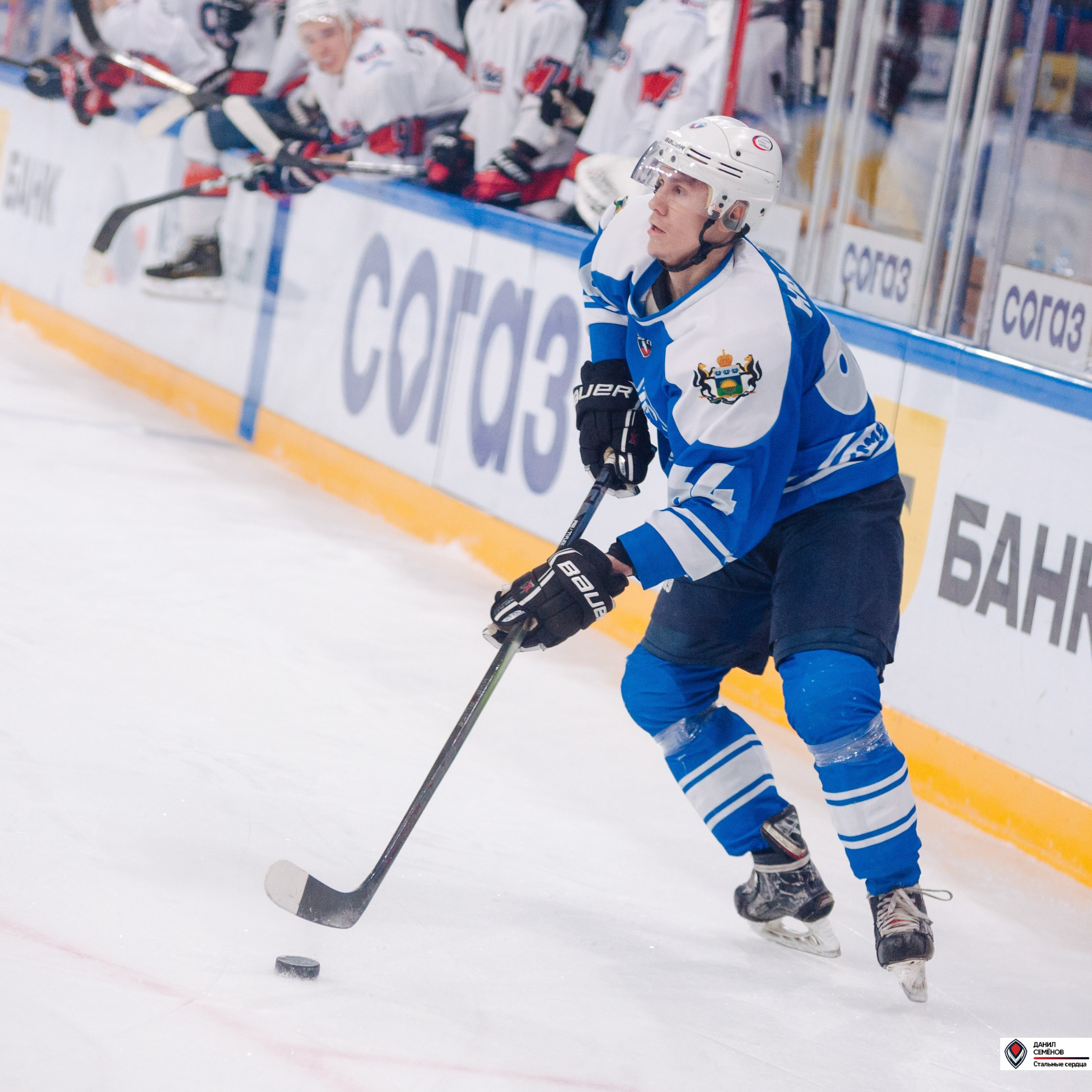 Чемпионат СХЛ. Стальные сердца — Газовик. Фотограф Магнитогорск Данил Семенов