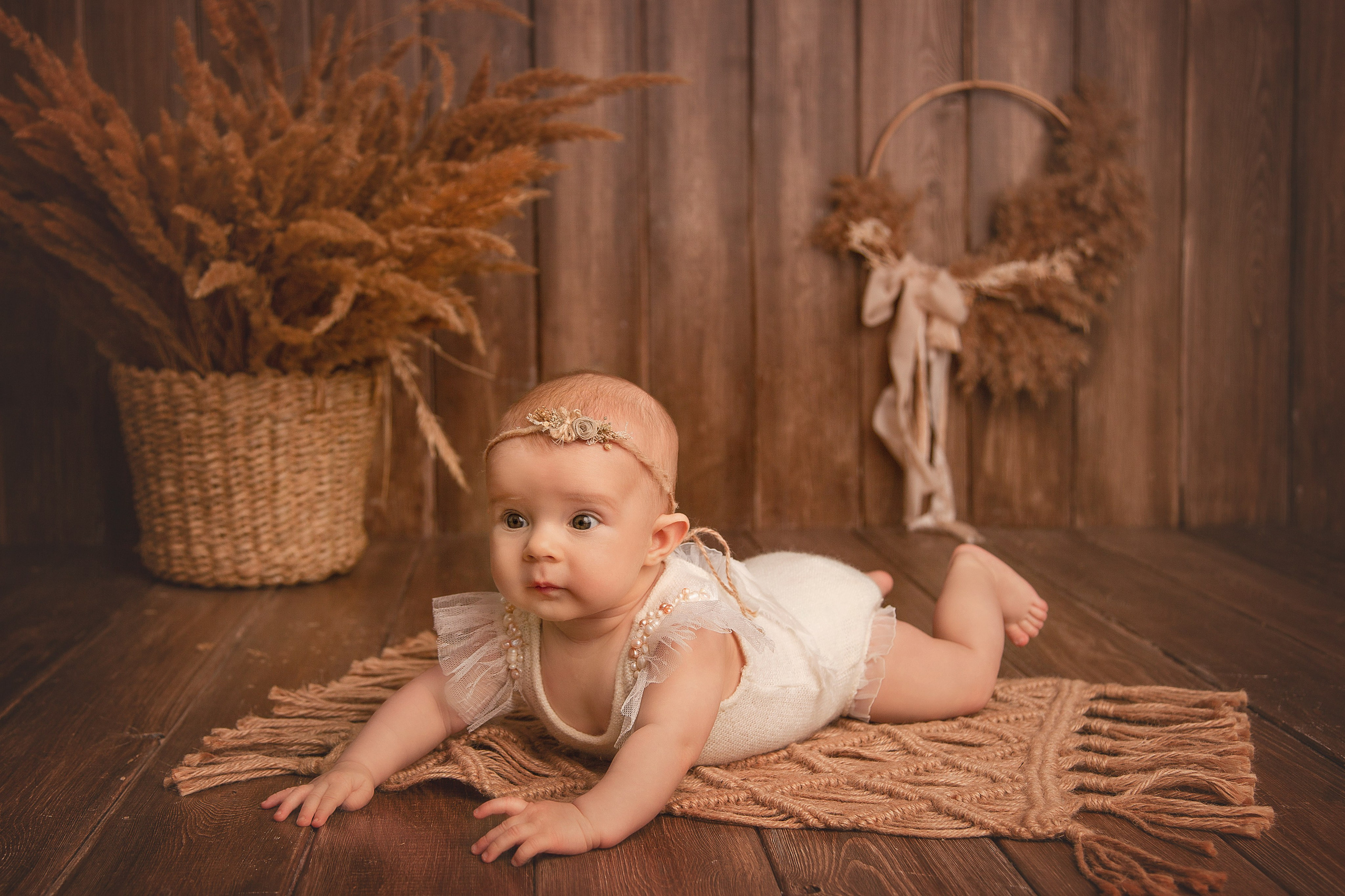 Малыши от 3 до 6 месяцев. Детский фотограф в Хабаровске Антипова Марина