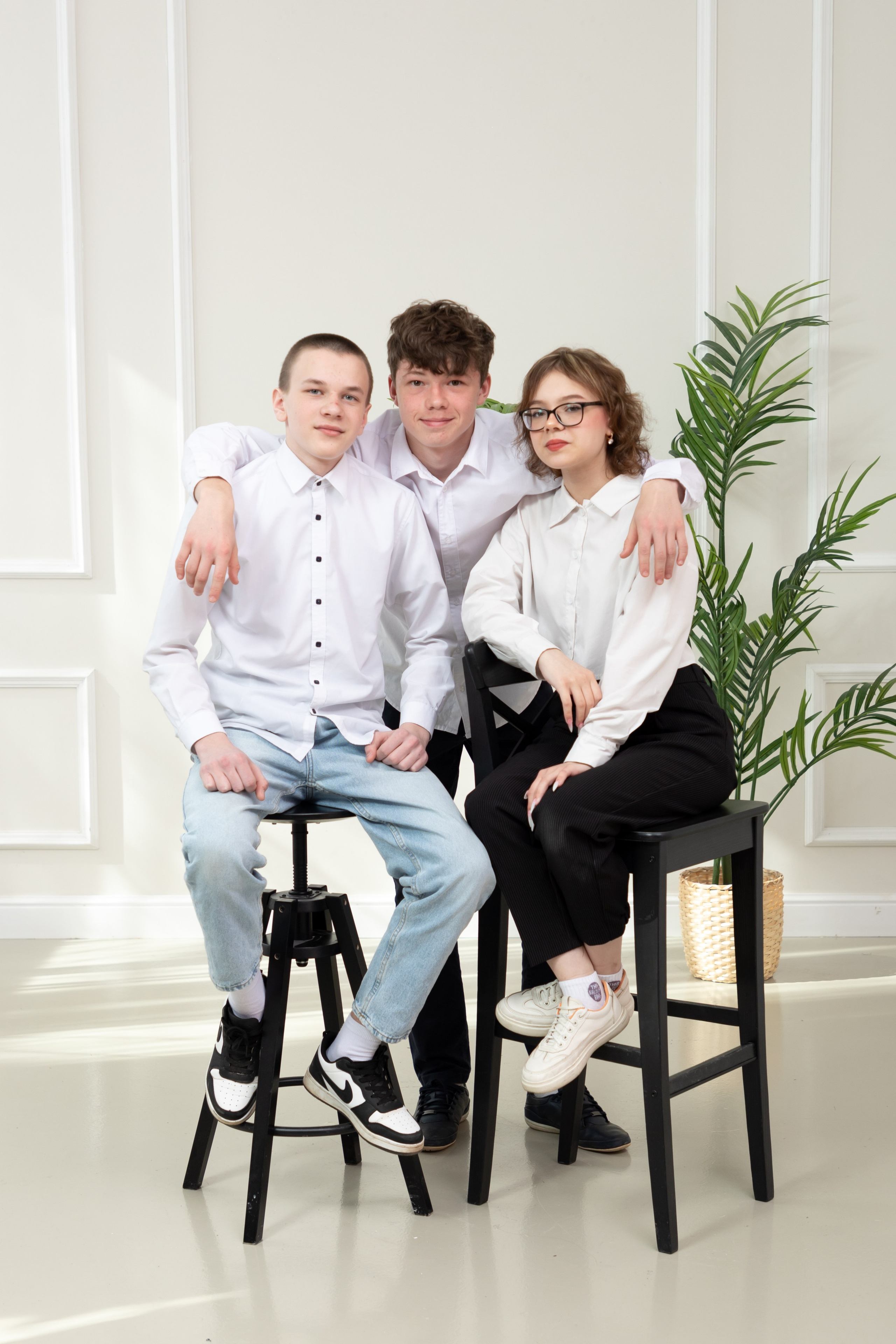 Съёмка в студии. Выпускные альбомы «Эврика» в Нижнем Новгороде