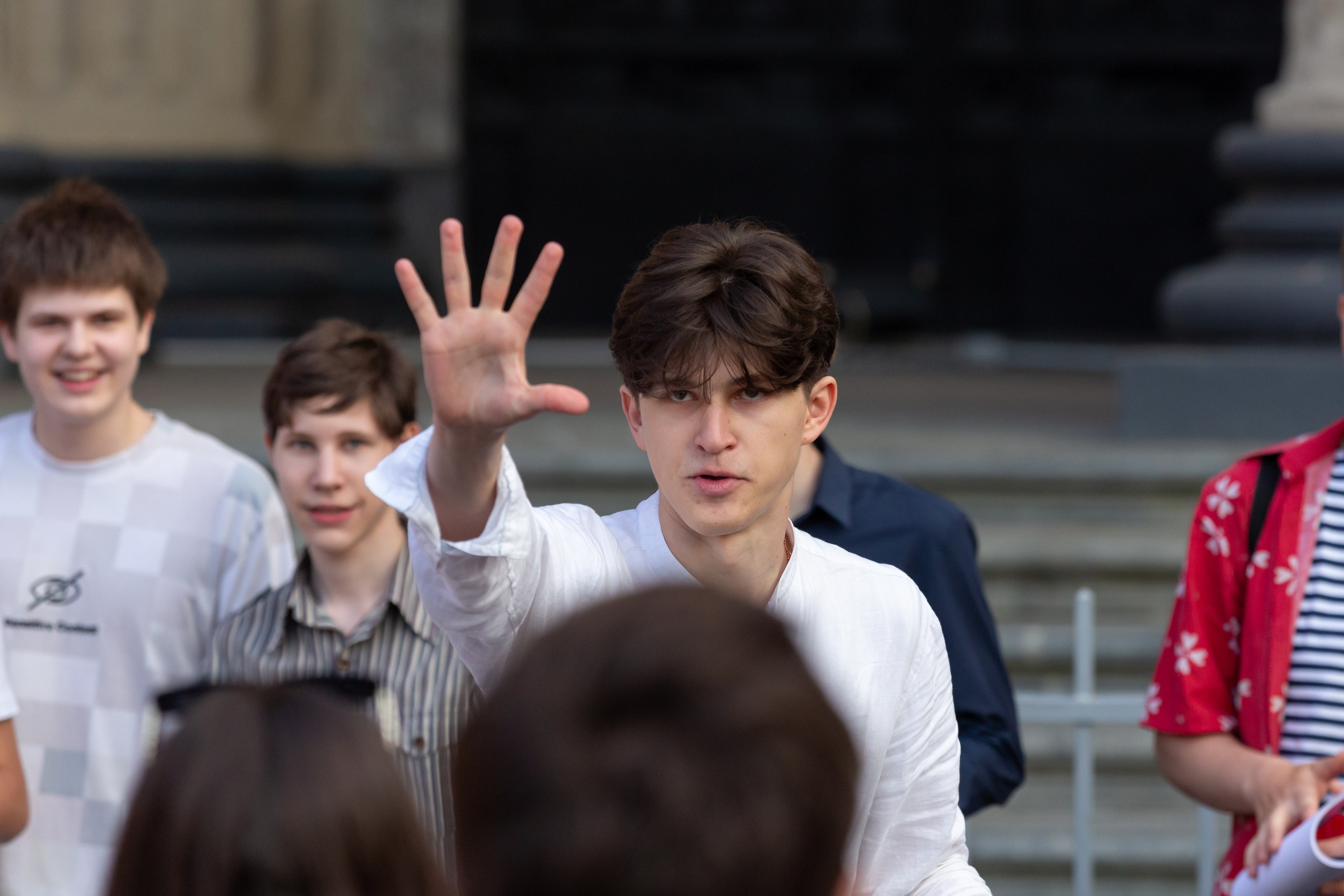 02.06.2024 Выпускники хорового училища им. М. И. Глинки у Казанского собора. Семейный и детский фотограф в Санкт-Петербурге Пуликов Дмитрий