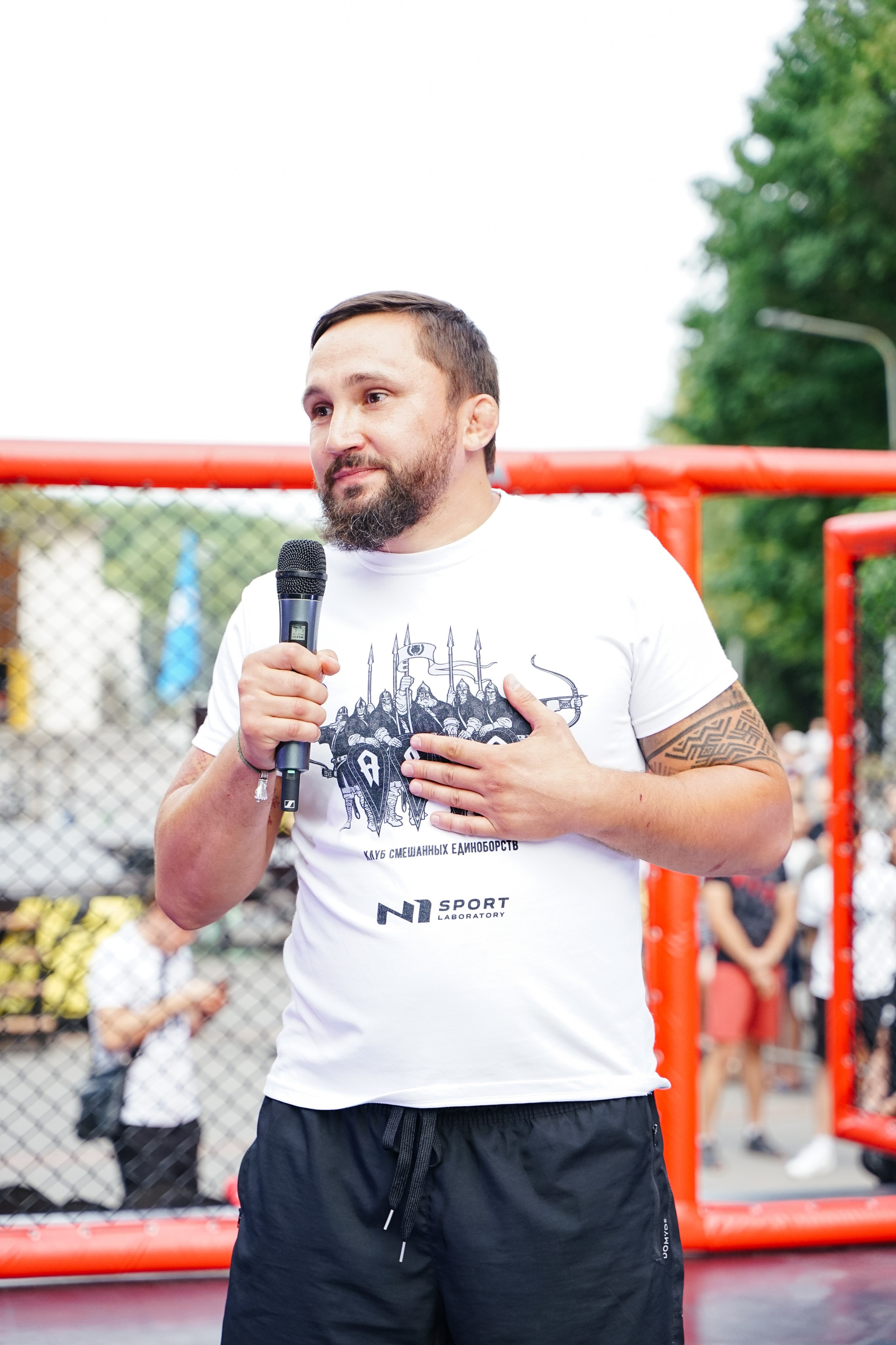 Вечер боев в ЦПКиО. Фотограф Надежда Погребняк | Рязань | Москва