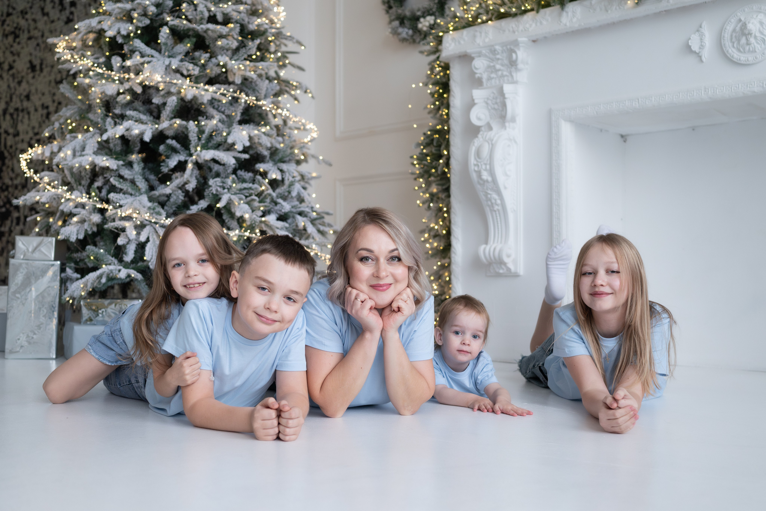 Новый год Большая семья. Светлана Агалакова Фотограф