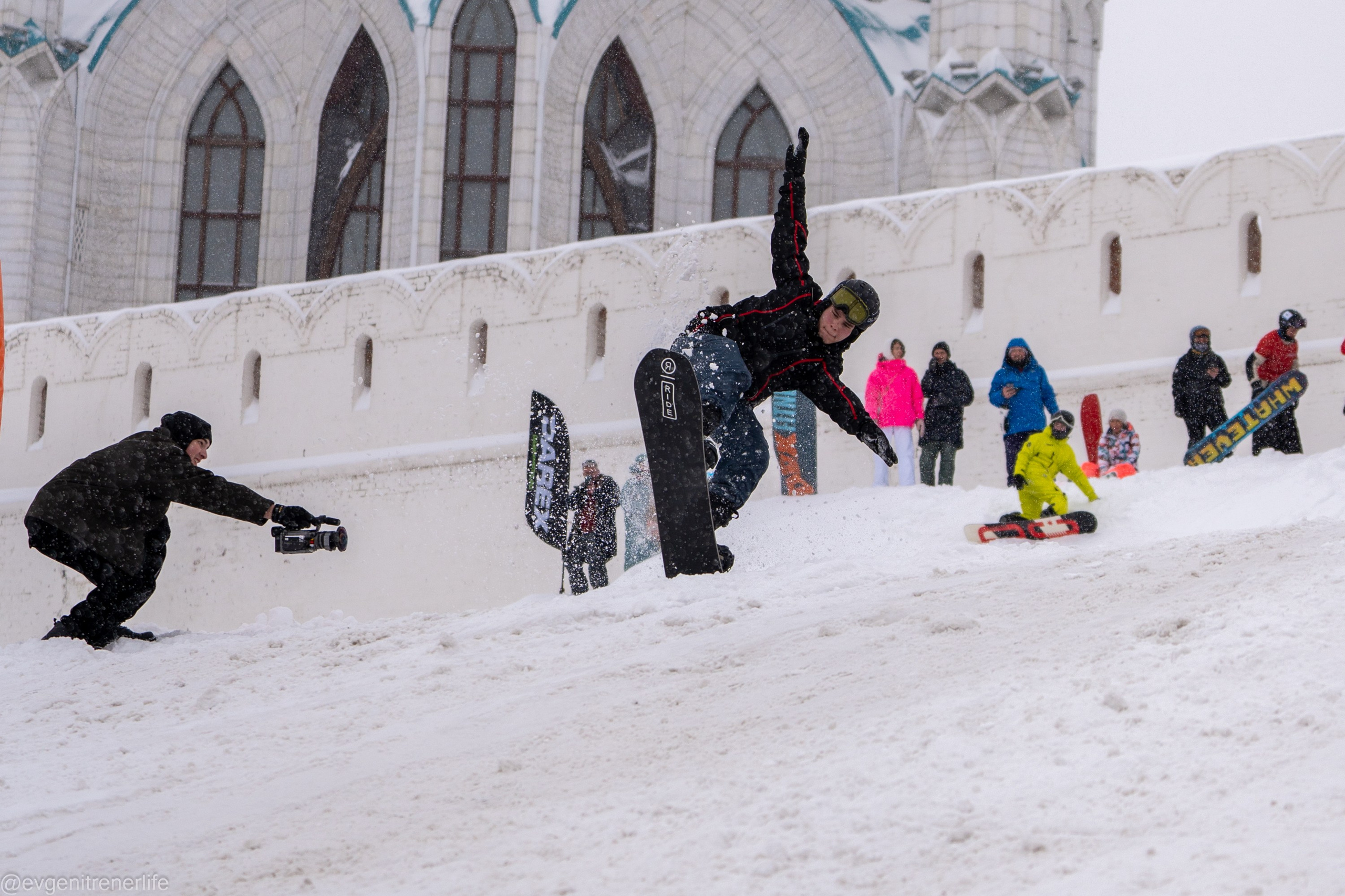 «Крутой спуск у Кремля». г. Казань. 08.02.26. Евгений | Спорт Фото в Татарстане