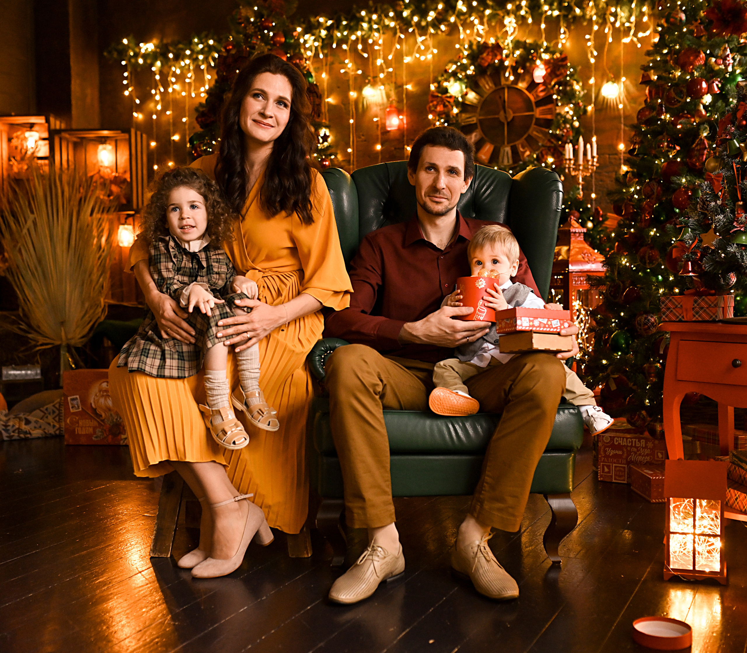Фото семьи на долгую, добрую память. Фотограф профессиональный Москва Настя Ильина
