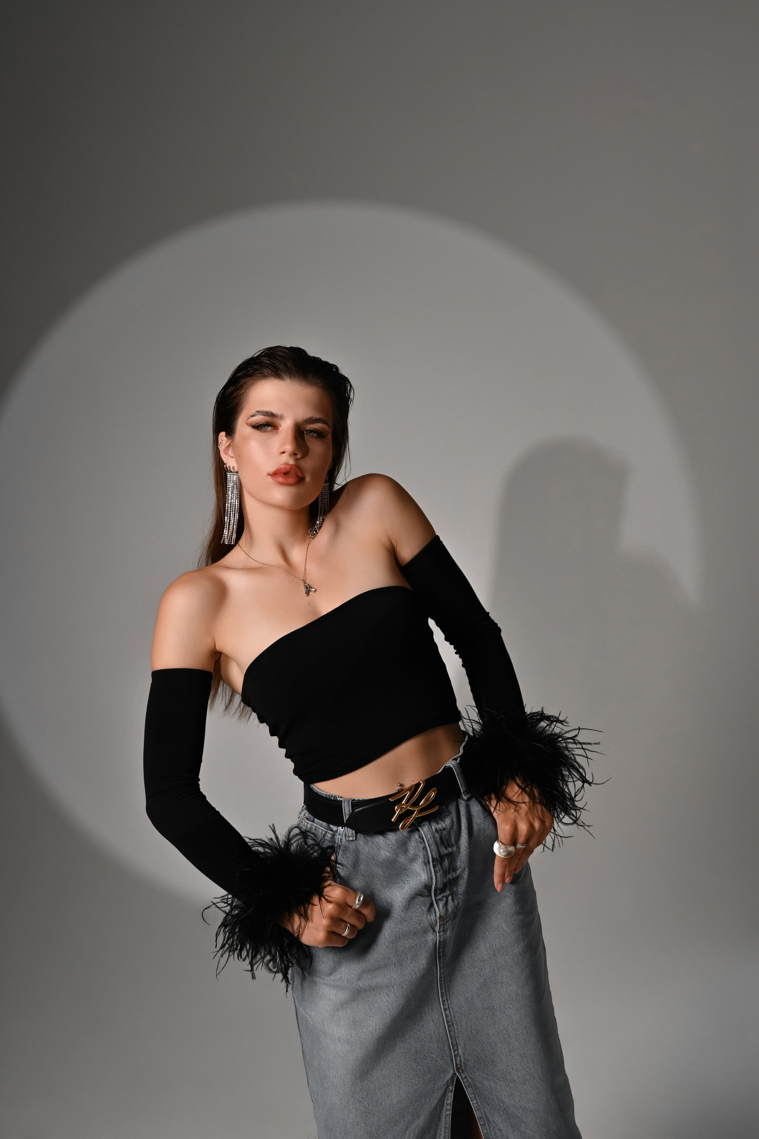 Съёмка в профессиональной фотостудии в Москве. Фотограф профессиональный Москва Настя Ильина