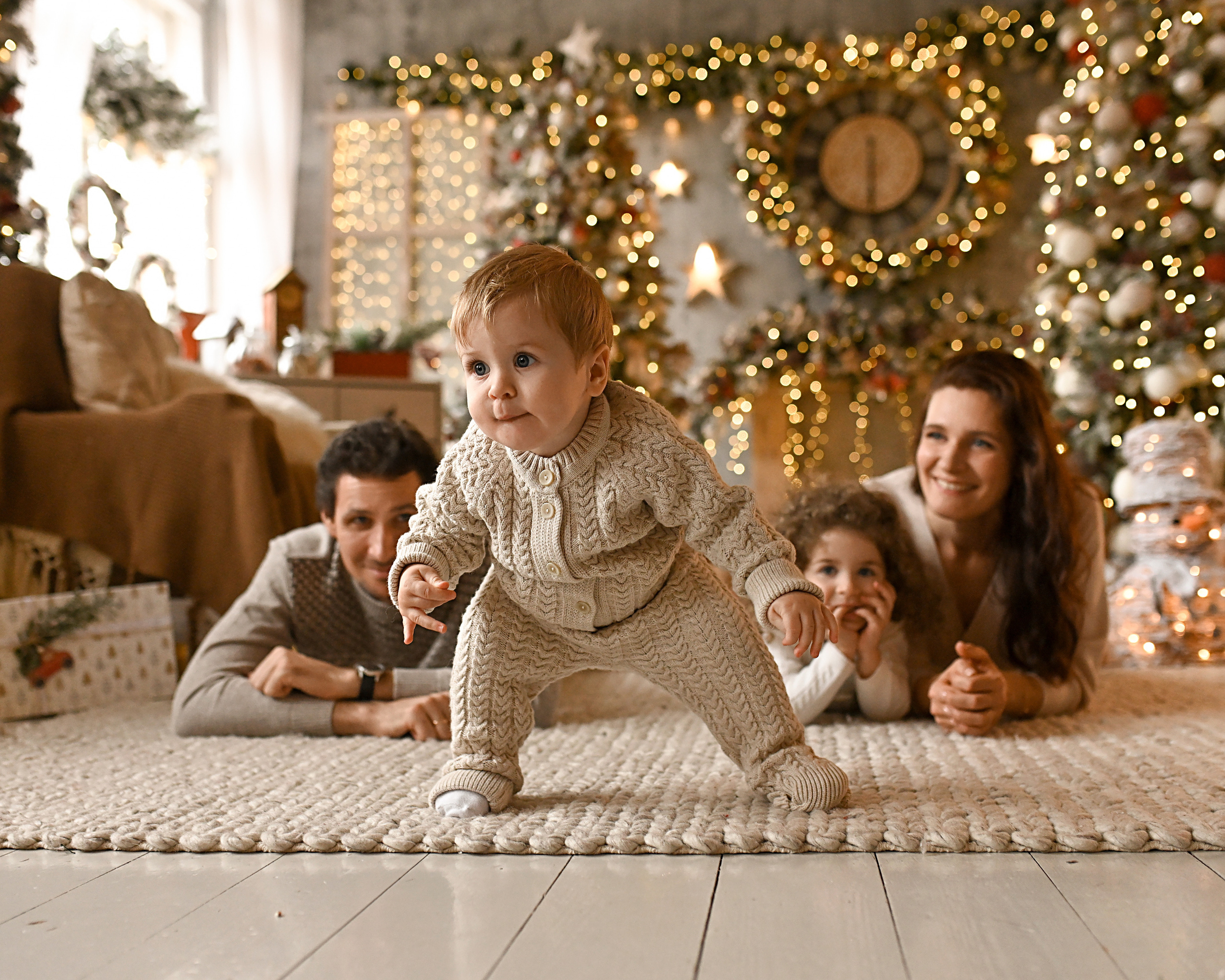 Фото семьи на долгую, добрую память. Фотограф профессиональный Москва Настя Ильина