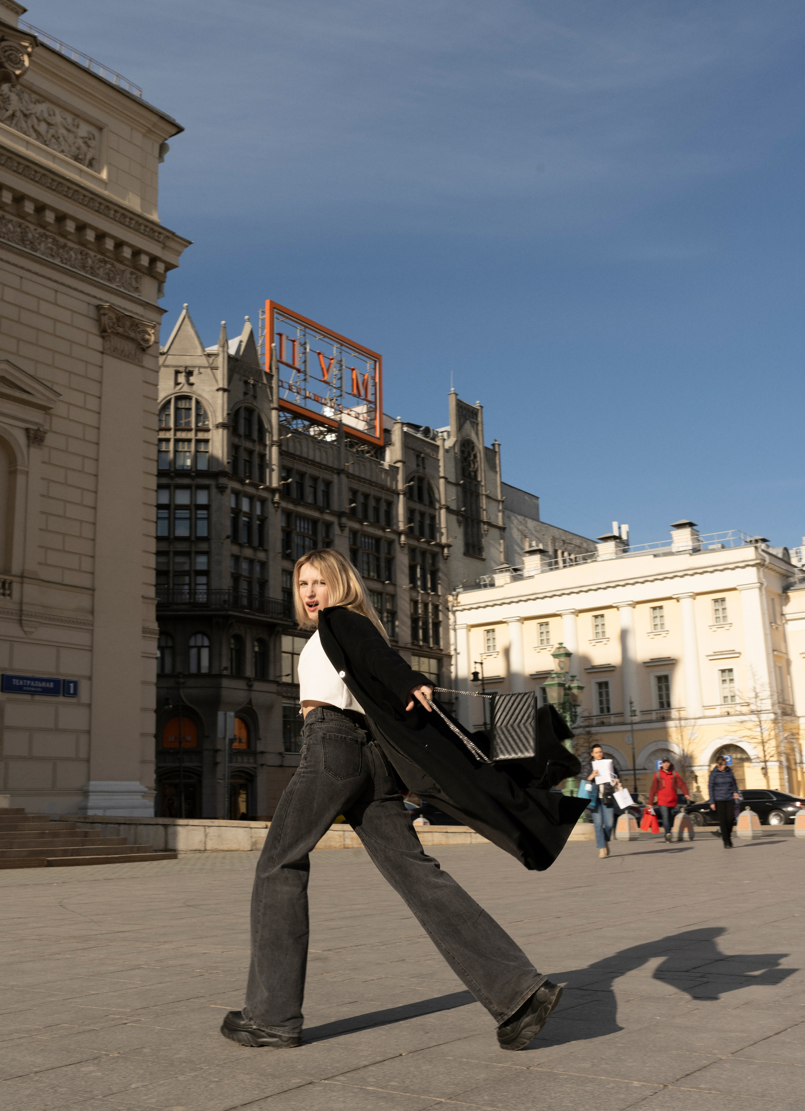 Городская фотосессия в Москве. Фотограф профессиональный Москва Настя Ильина