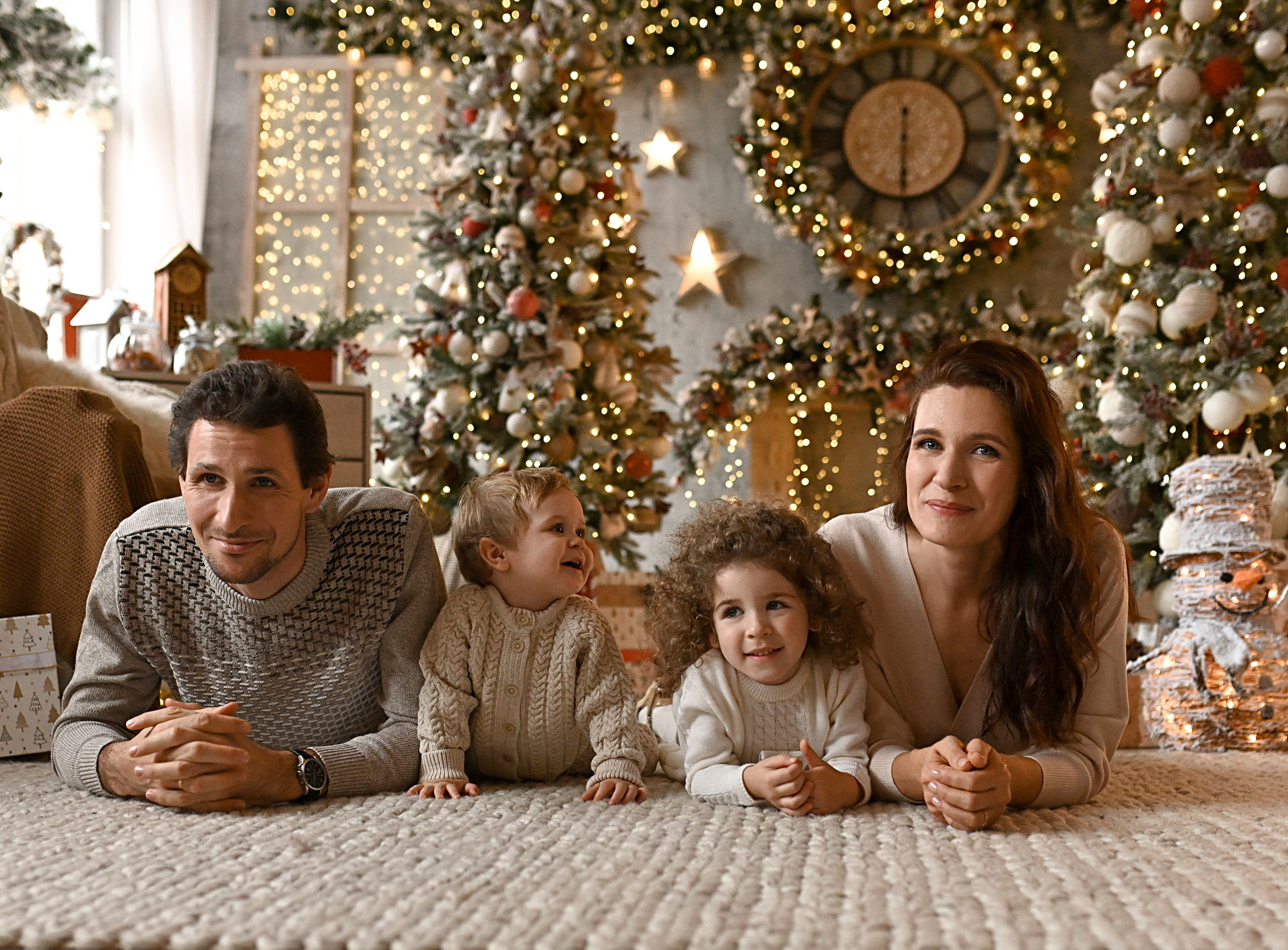 Фото семьи на долгую, добрую память. Фотограф профессиональный Москва Настя Ильина