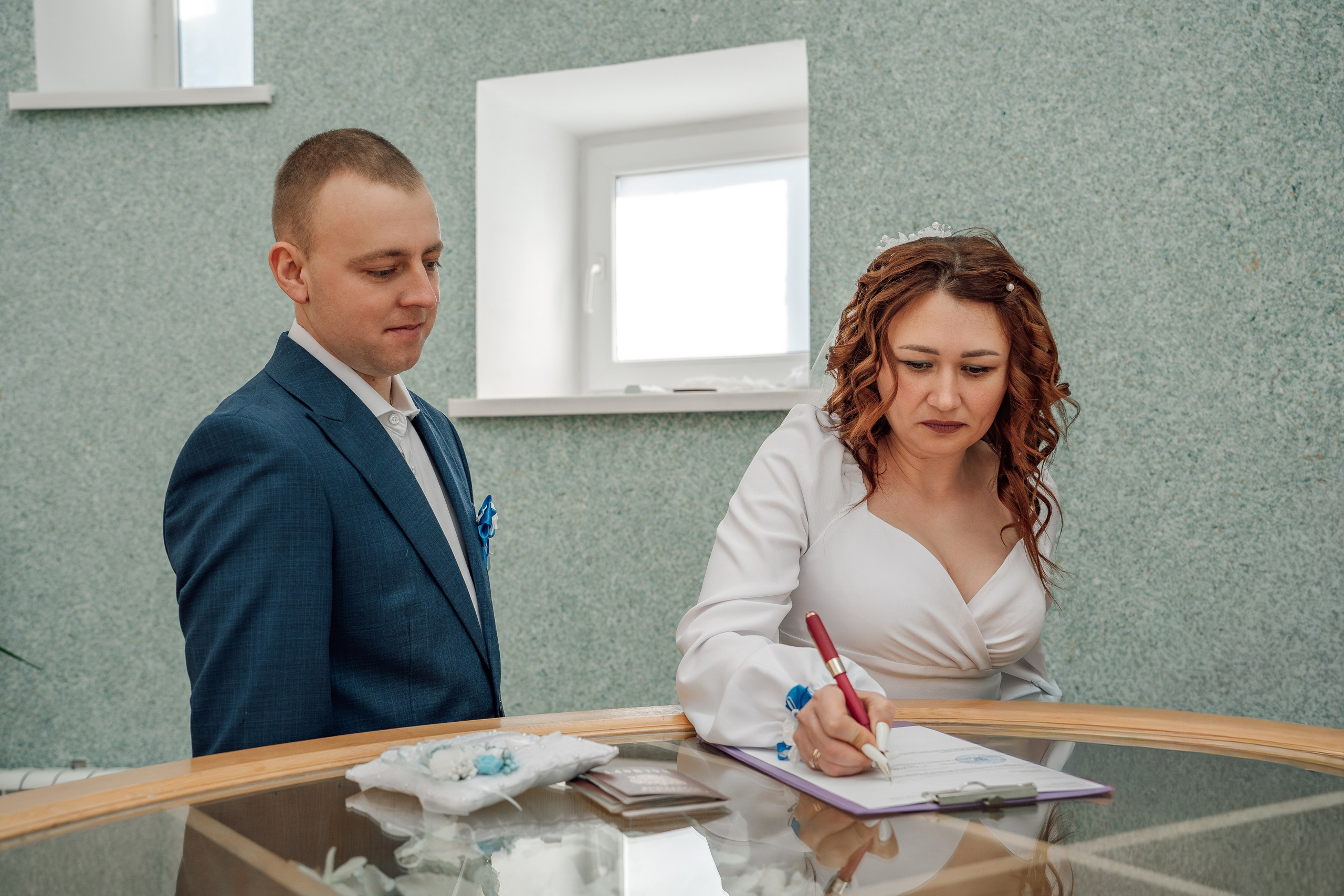 Зимняя свадьба Алексея и Марины. Фотограф Юлия Паськова, город Бирюч