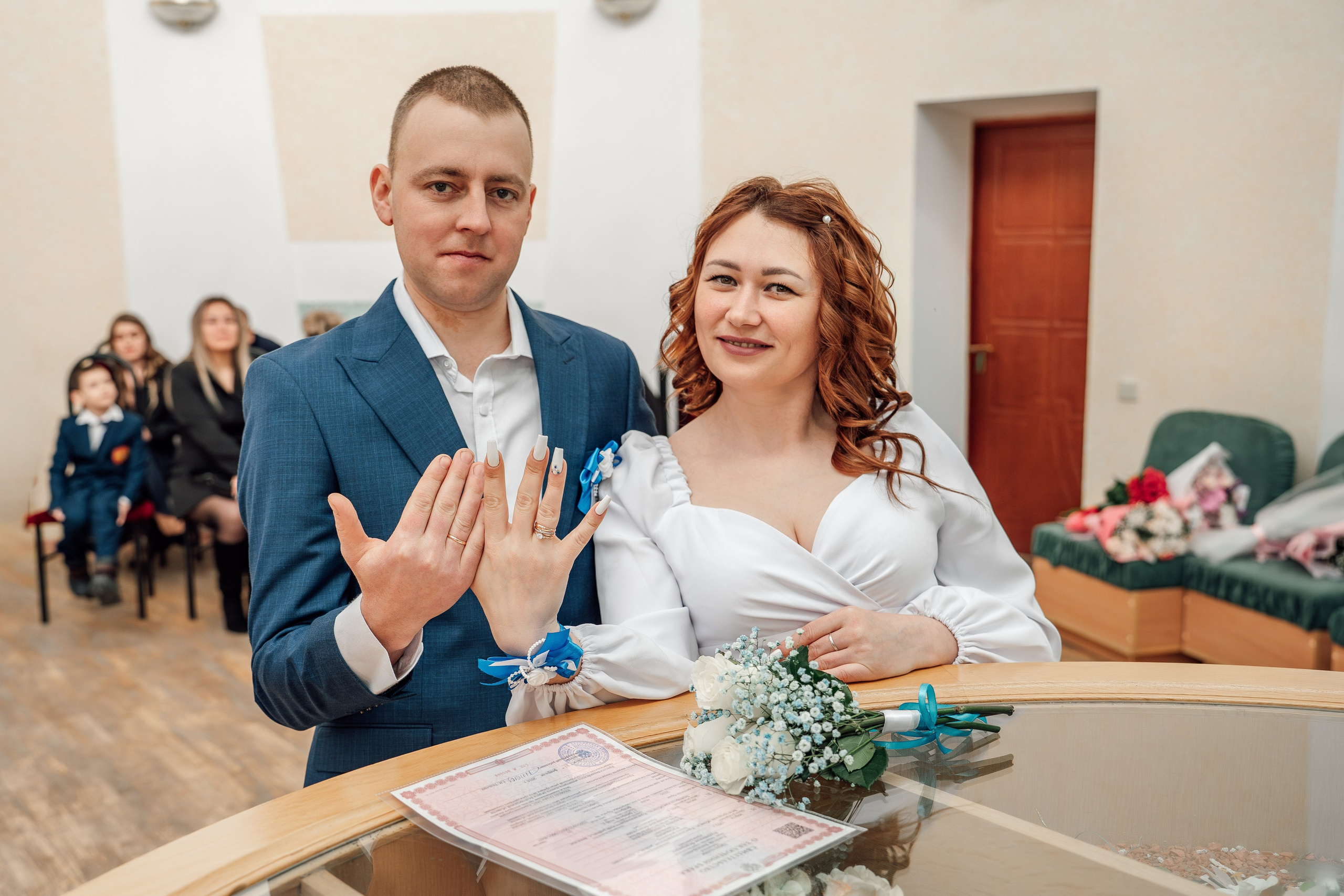 Зимняя свадьба Алексея и Марины. Фотограф Юлия Паськова, город Бирюч