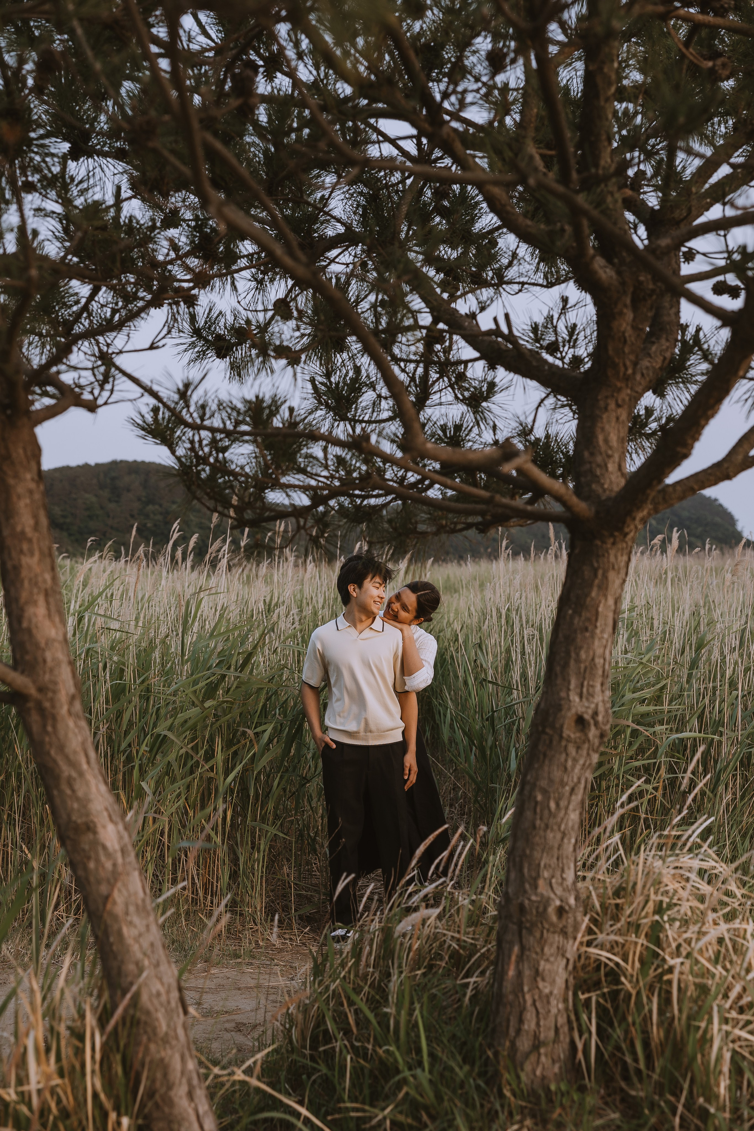 This is an evening walk of lovers. Your photographer in Busan (South Korea) Aleksandra Anufriy