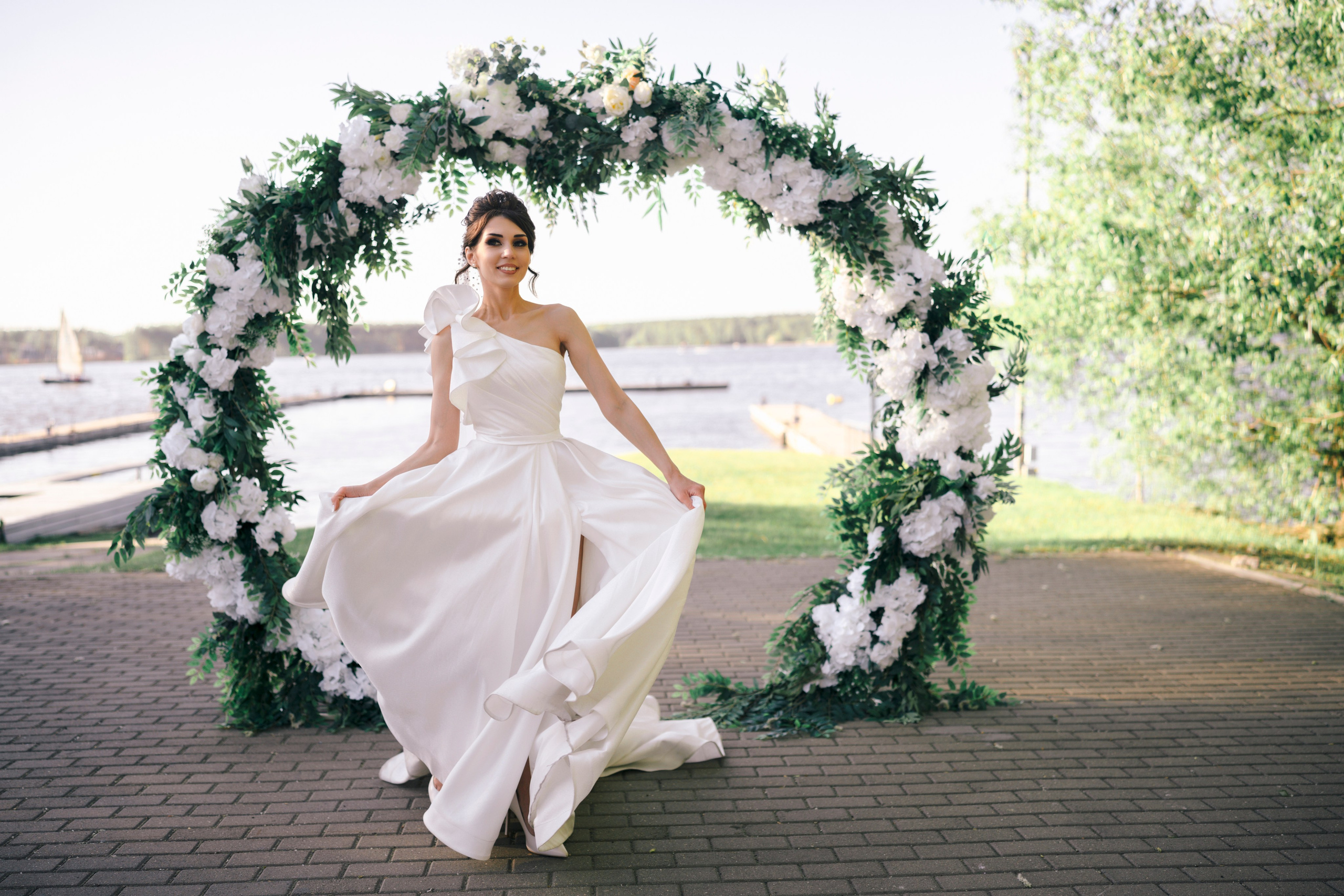 Яхт-клуб РОДИНА. Свадебный фотограф в Москве Кристина Чехова