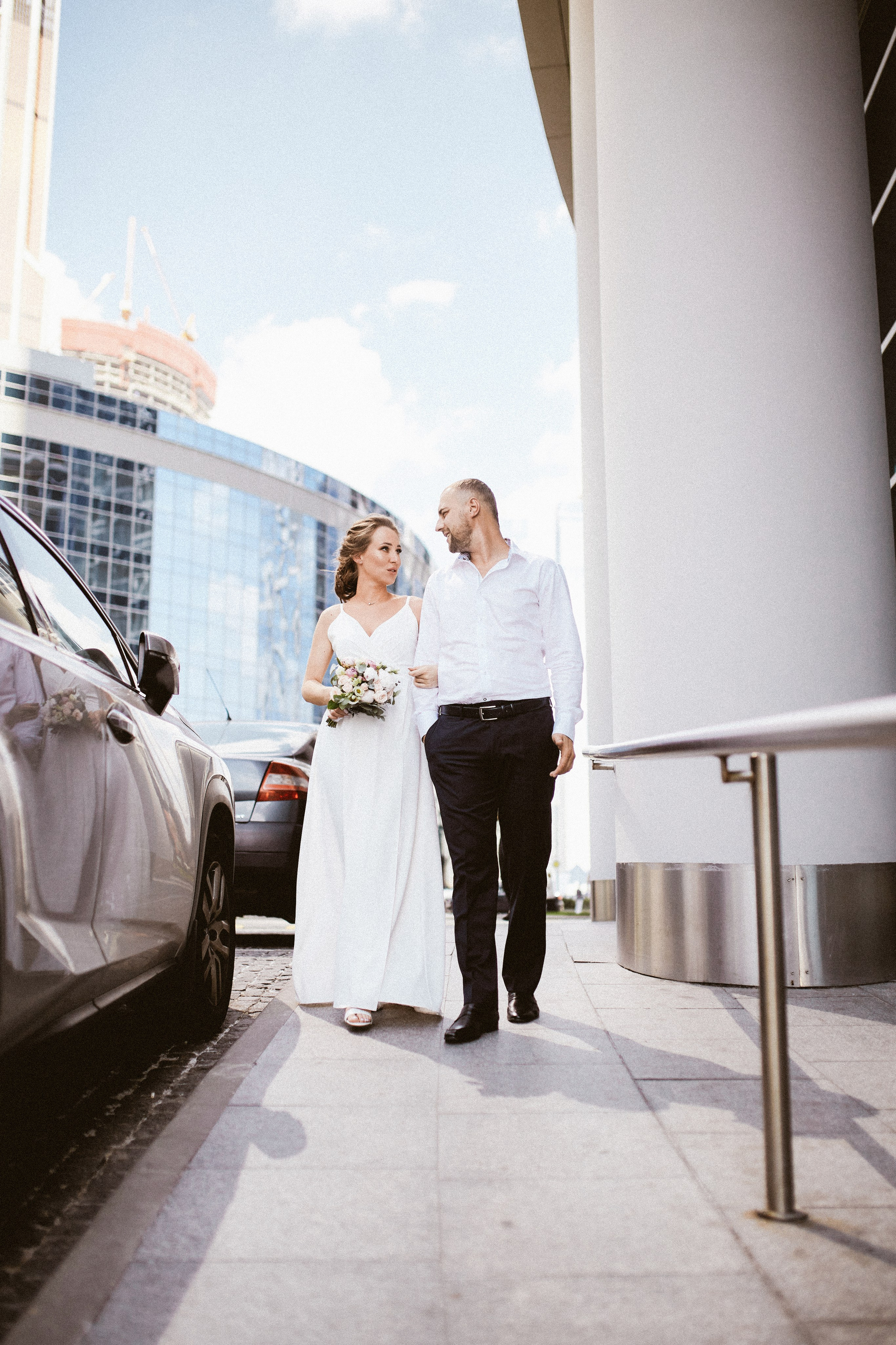 Свадьба в Сити. Портретный фотограф в Москве Мария Варлей