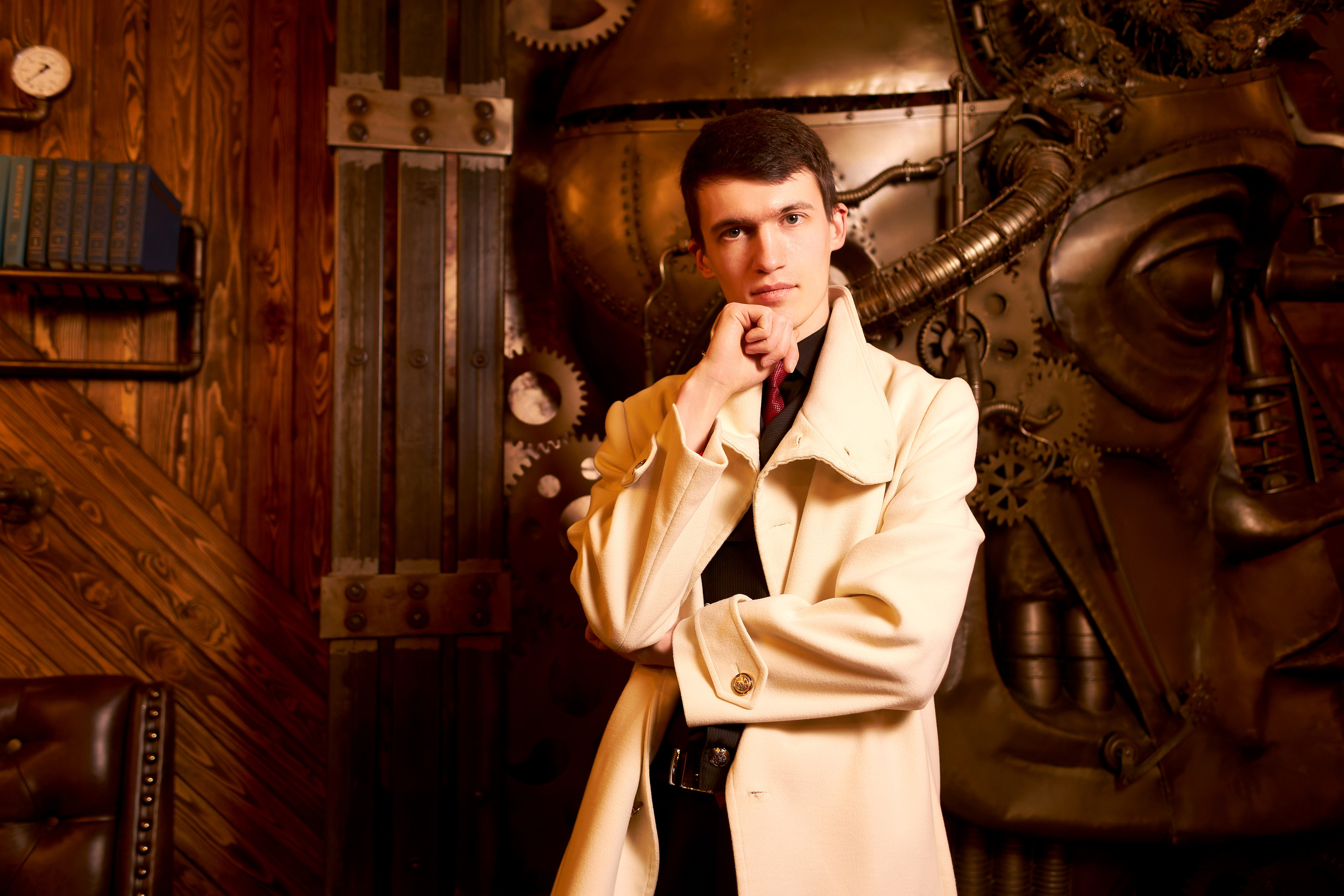 Мужской портрет. Фотограф Алексей Яковлев