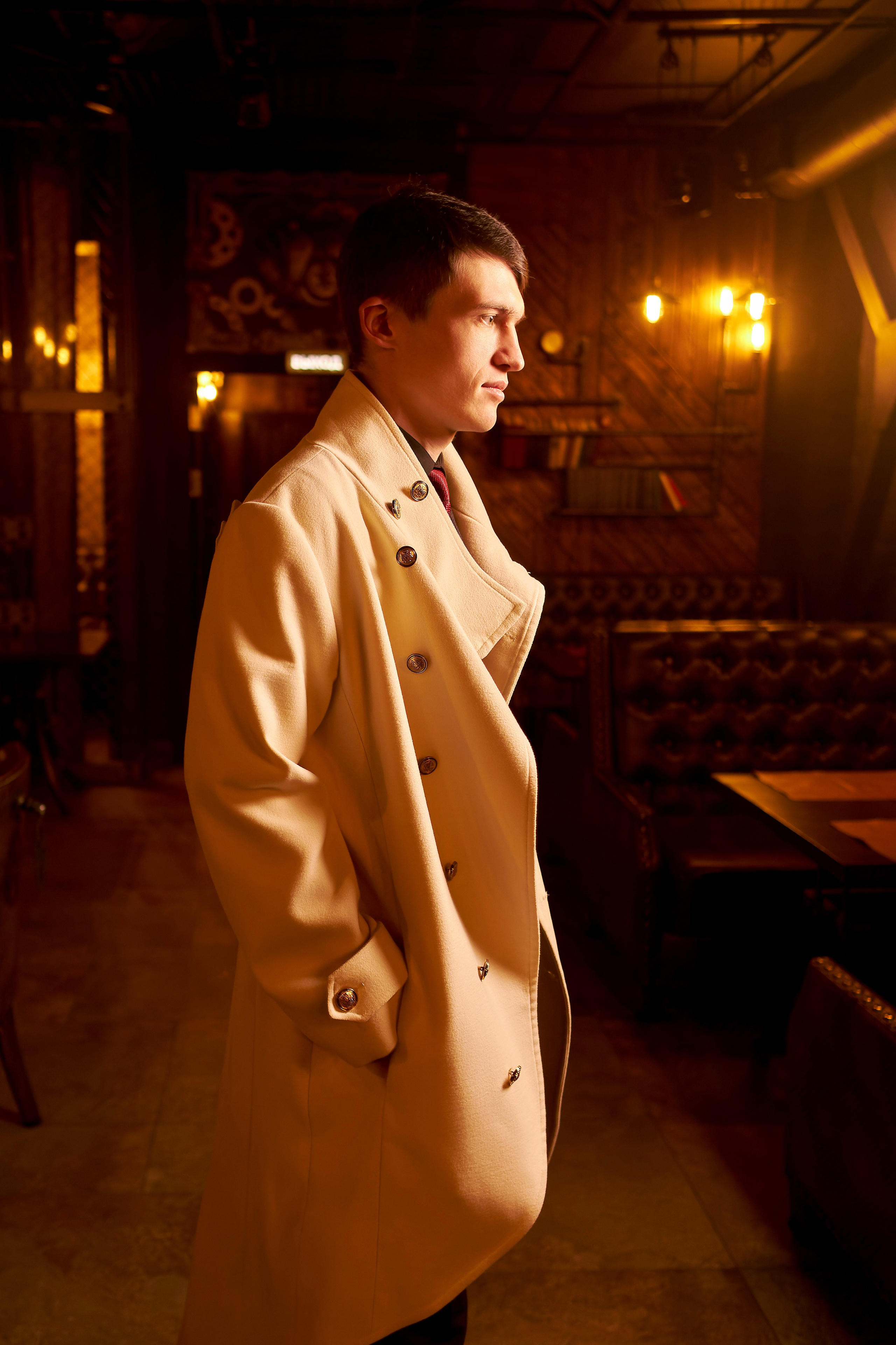 Мужской портрет. Фотограф Алексей Яковлев