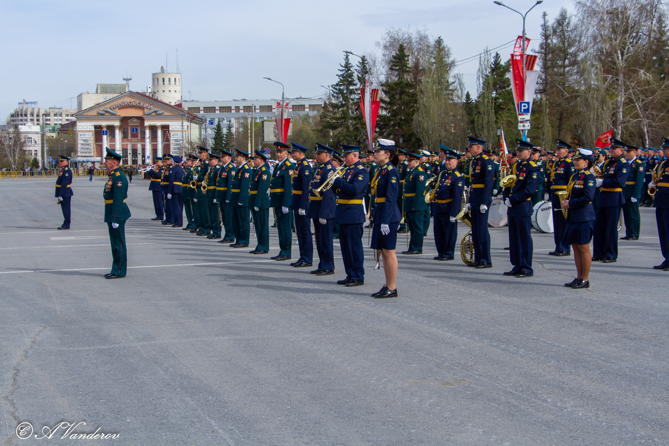 Парад Победы Омск 2024. Фотограф Омск | Александр Вандеров