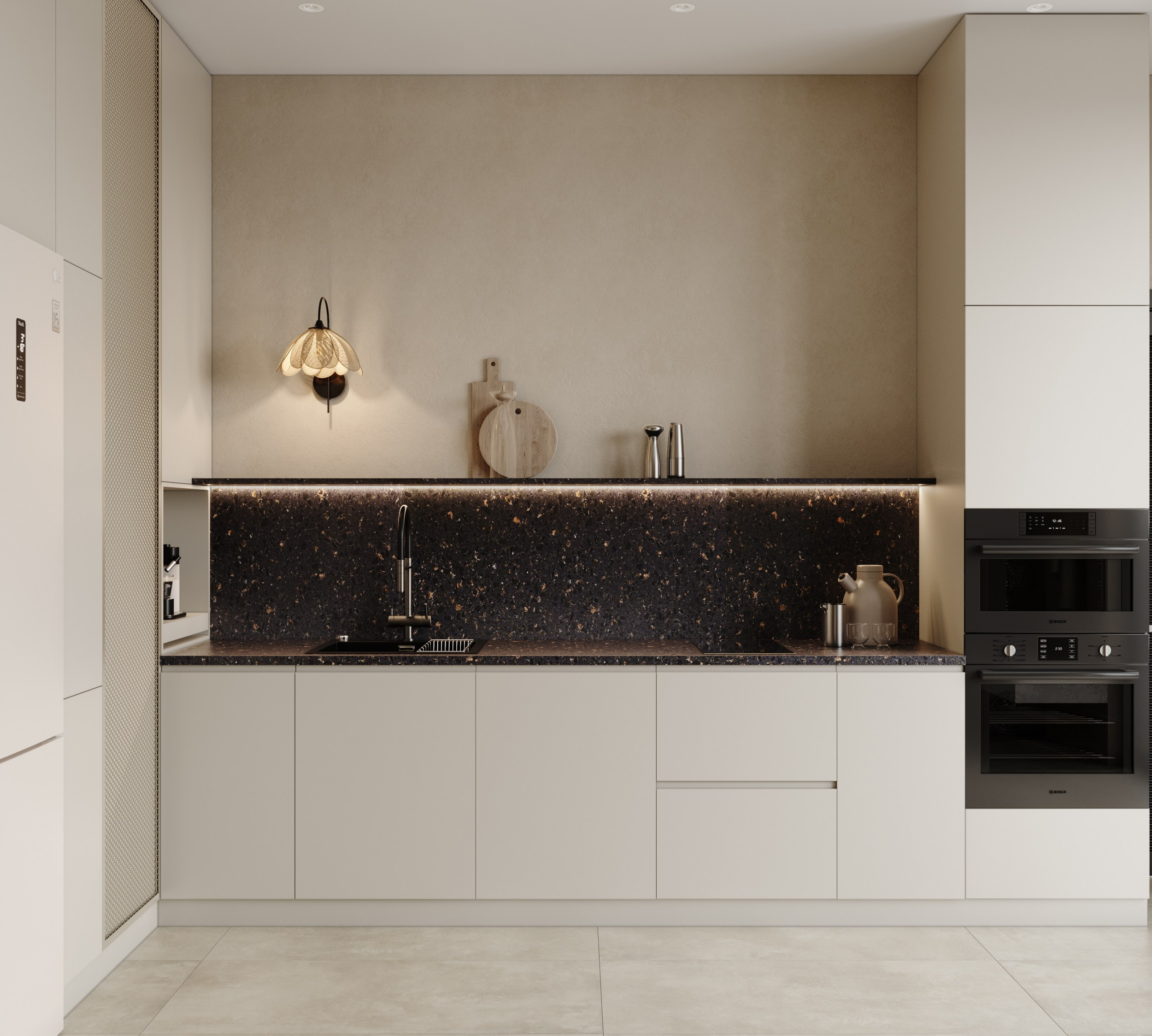 Визуализация дом 50 м². Интерьерная 3D Визуализация