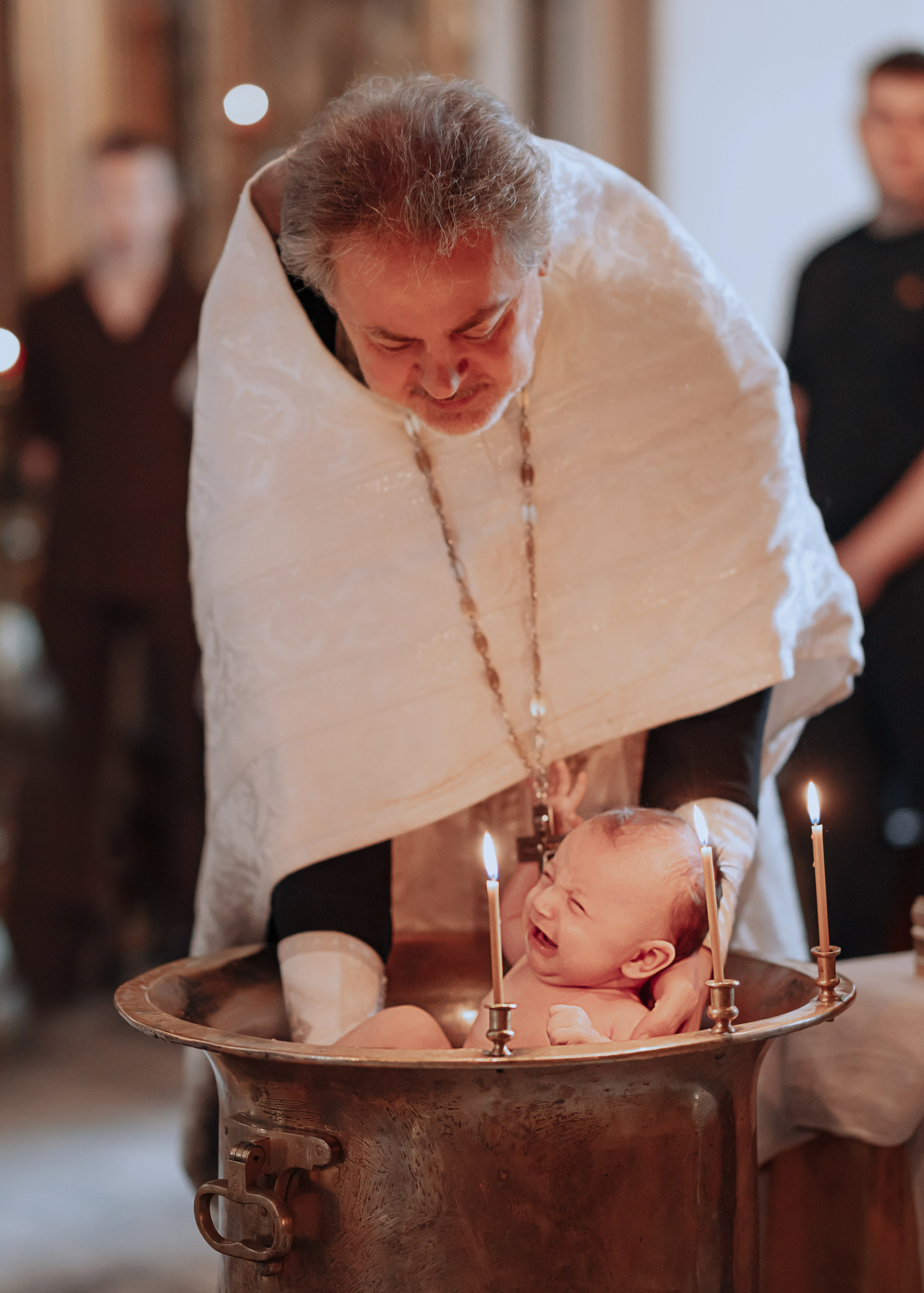 Таинство Крещения. Крамер Юлиана детский и семейный фотограф