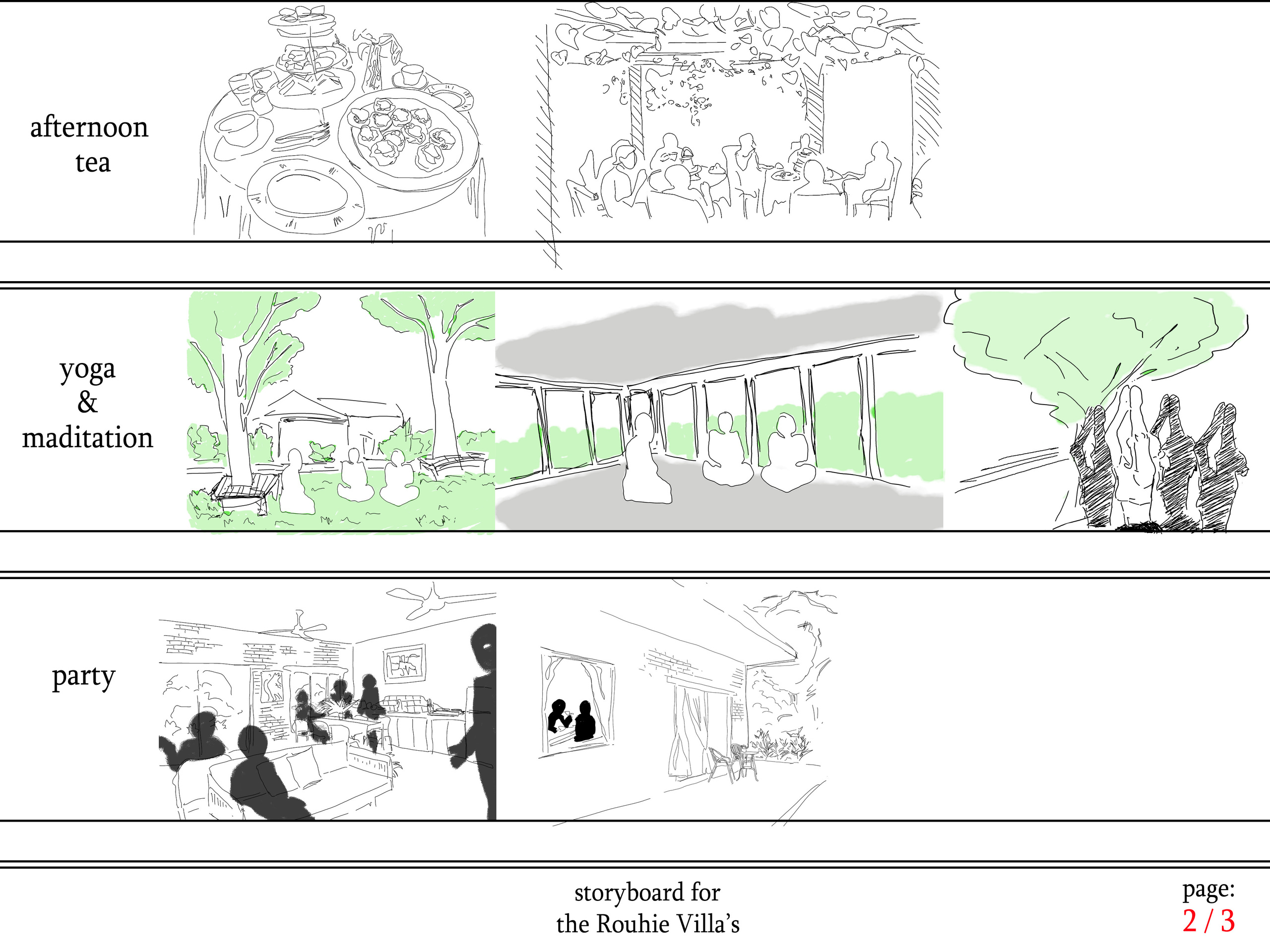 Эскиз, Расскадровка. Фотограф Евгений Казекин