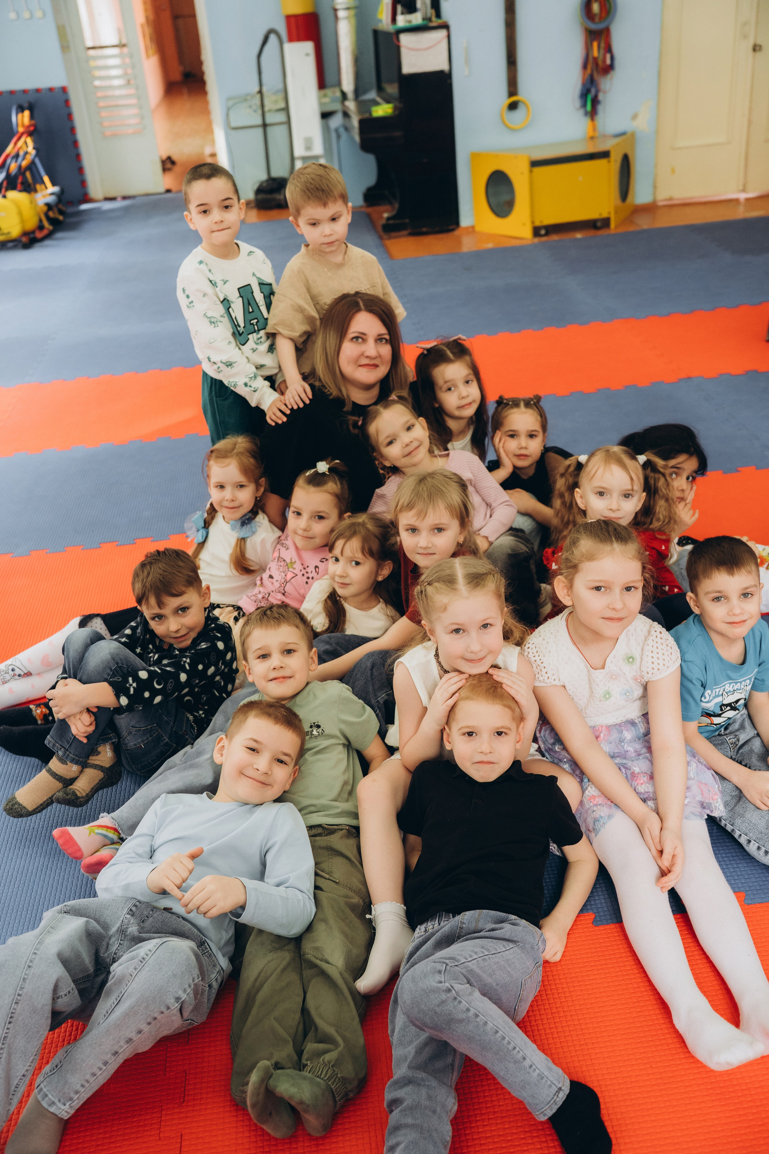 Репортаж в саду. Семейный фотограф • Домашние съемки в Нижнем Новгороде