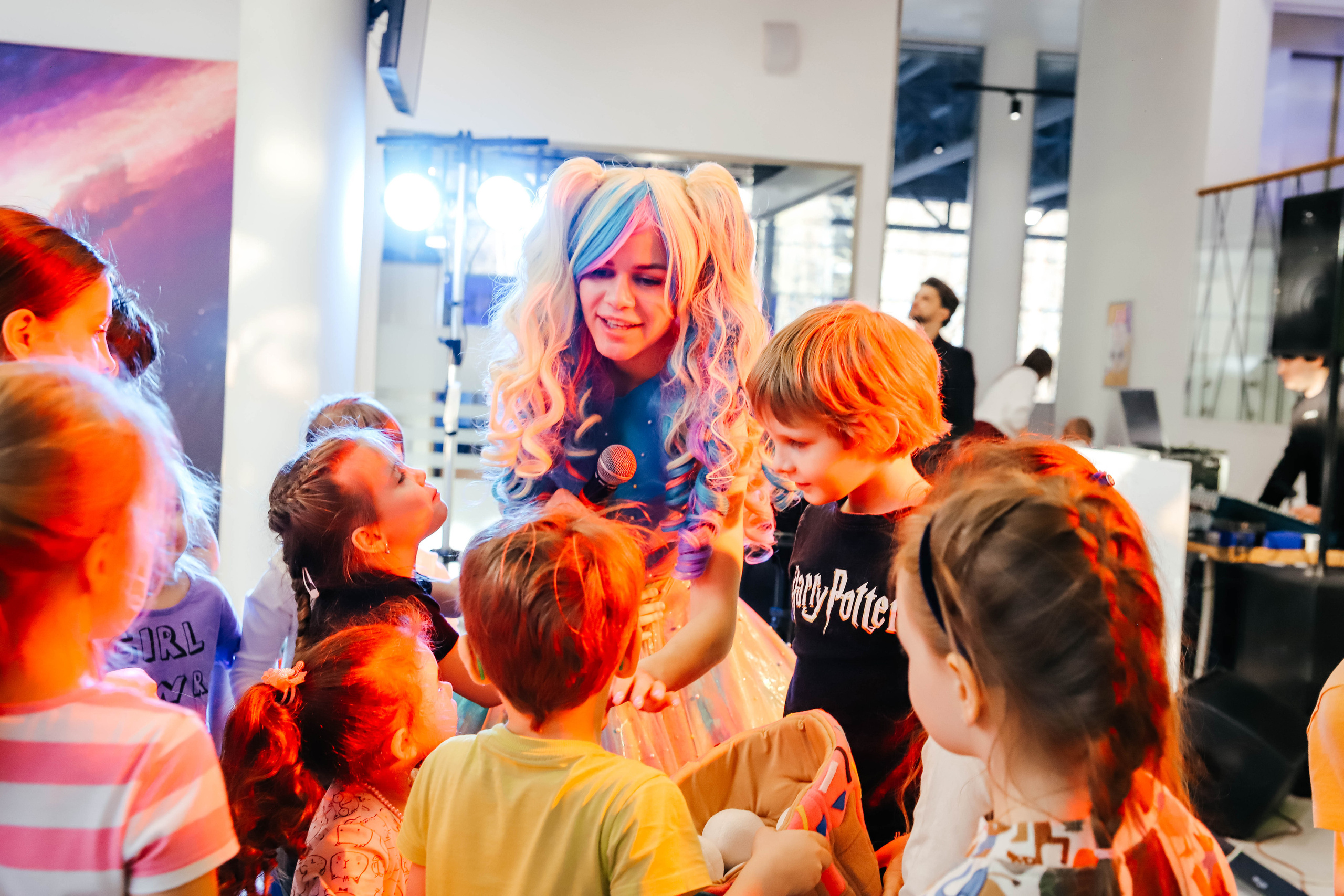 День рождения фитнес-клуба «Олимпик Стар». Портретный и лайфстайл фотограф в Москве Катерина Медведева