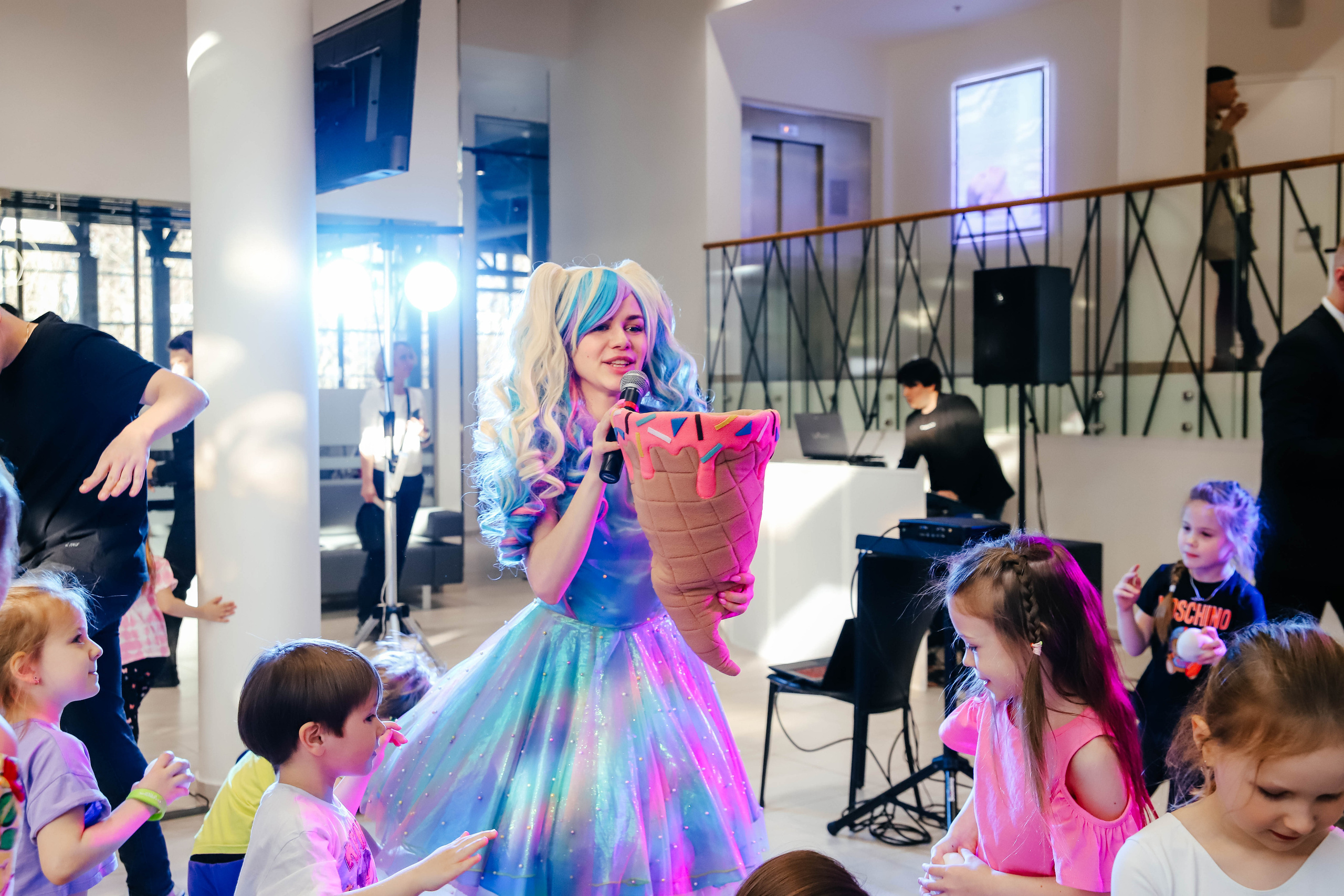 День рождения фитнес-клуба «Олимпик Стар». Портретный и лайфстайл фотограф в Москве Катерина Медведева