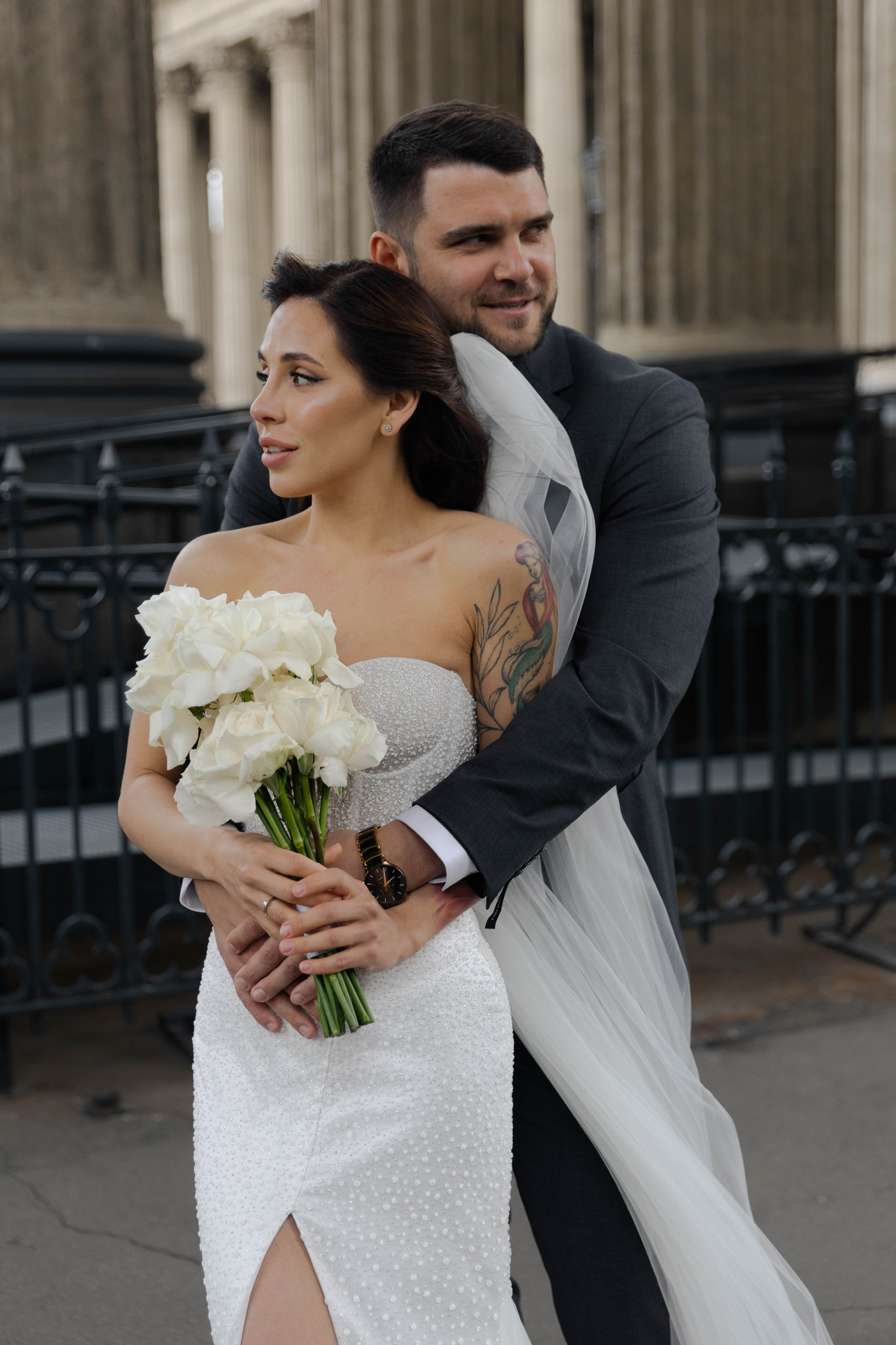 Сергей и Анна: классика в Петербурге в теплой компании близких. @dariazphoto свадебный фотограф