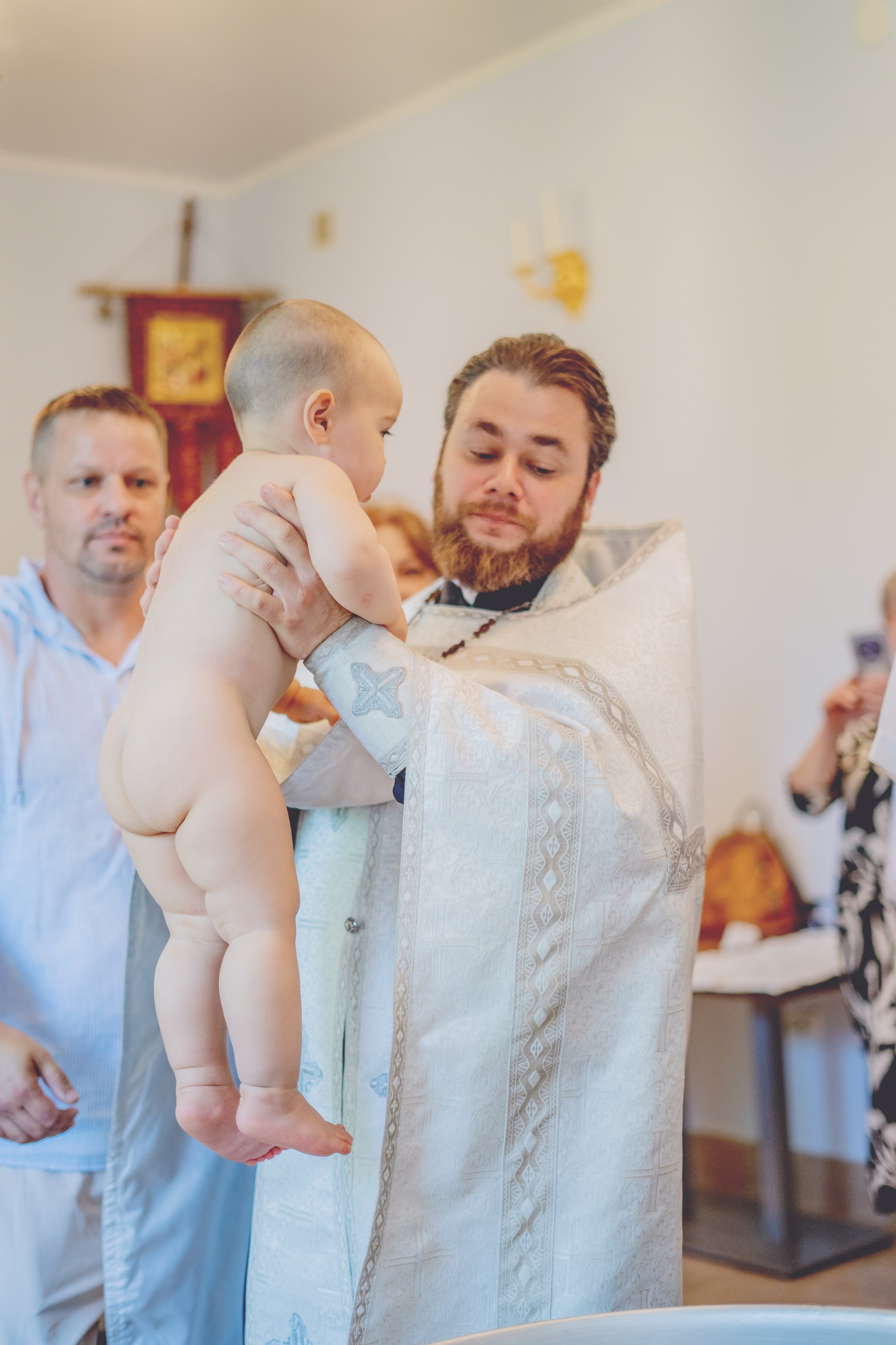 Крещение Богдана. Семейный и детский фотограф Зеленоград Кудашова Наиля