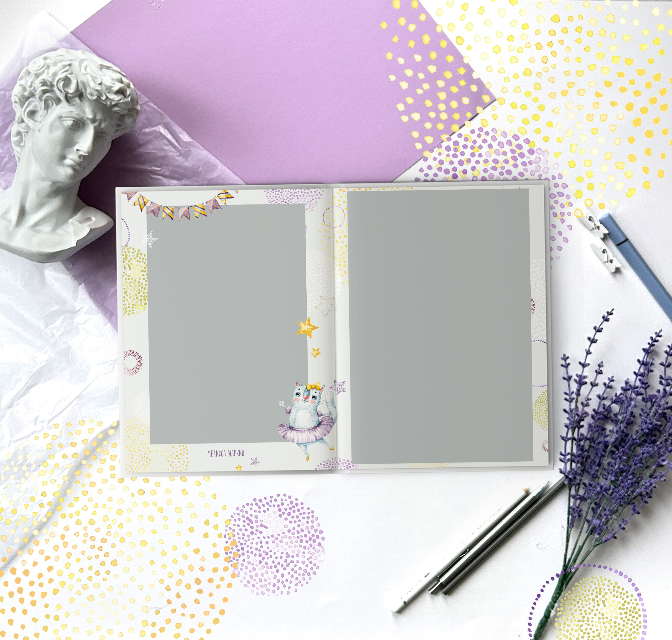 Дизайны альбомов для детского сада. Семейный и детский фотограф Ольга Невская