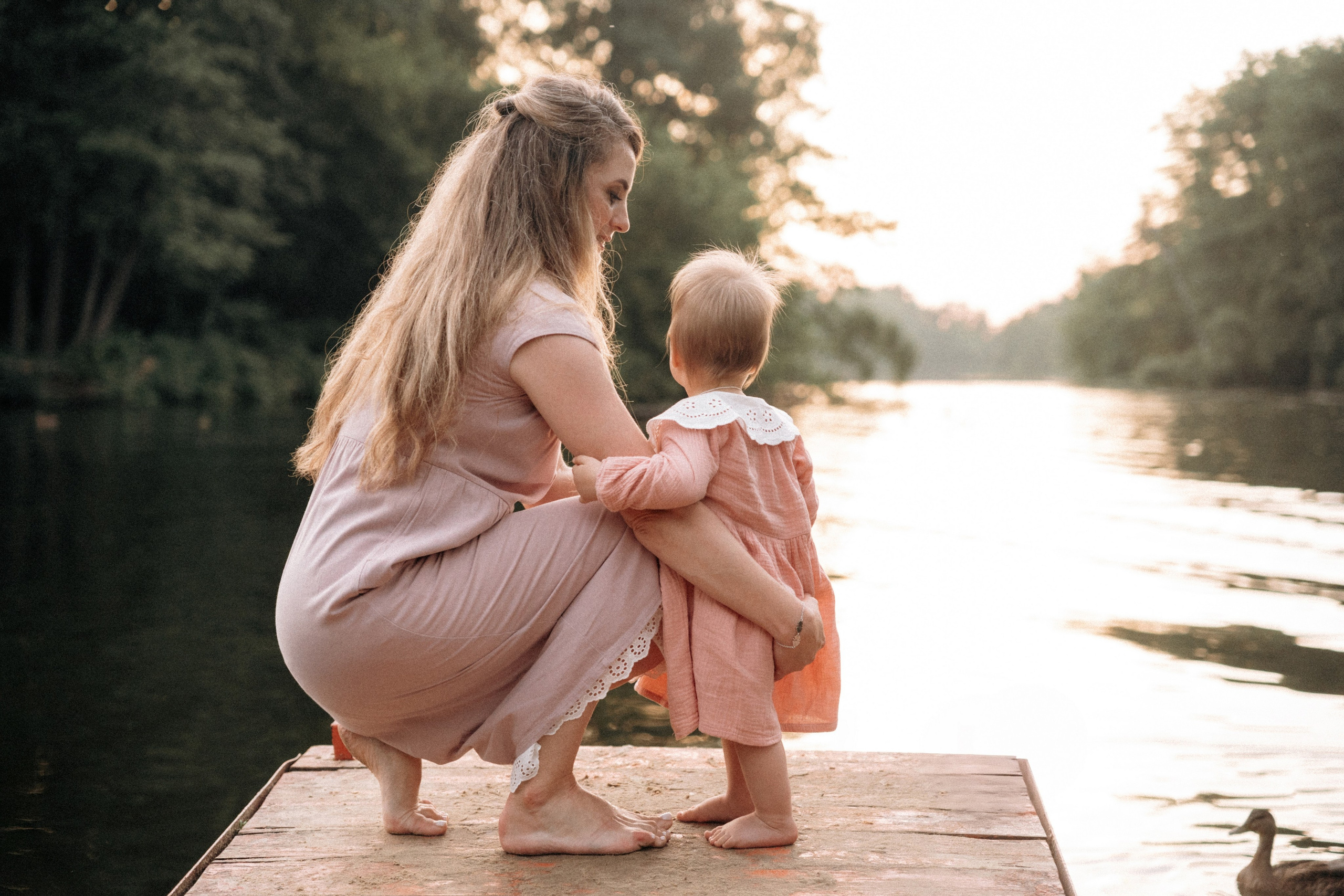 Семейная фотосессия на берегу реки для Миши, Тани, Сони и Таи. Свадебный фотограф в Тамбове Павел Четвертков