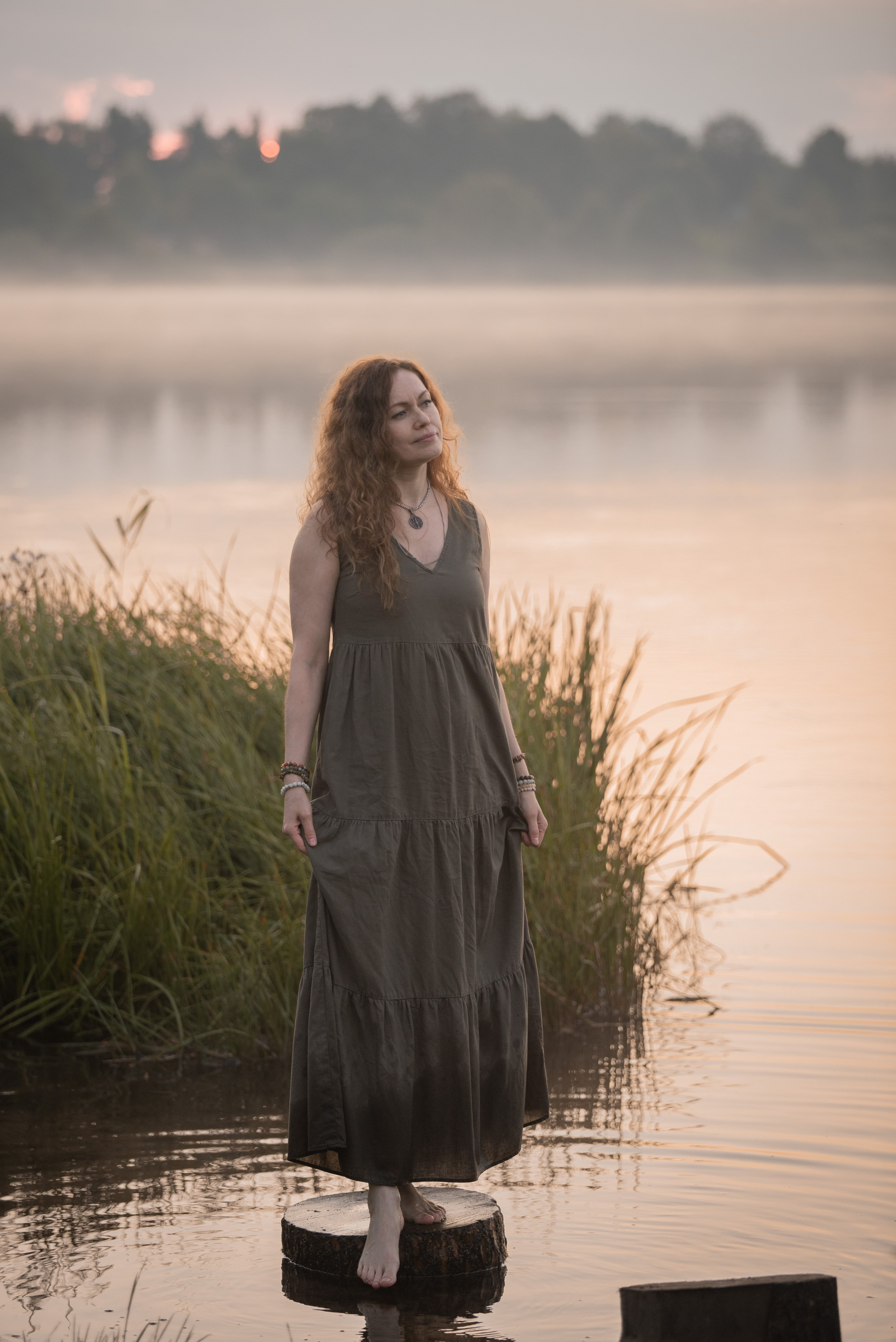 Рассвет с Олей. Женский и семейный фотограф в Москве, Железнодорожном Анастасия Кинёва