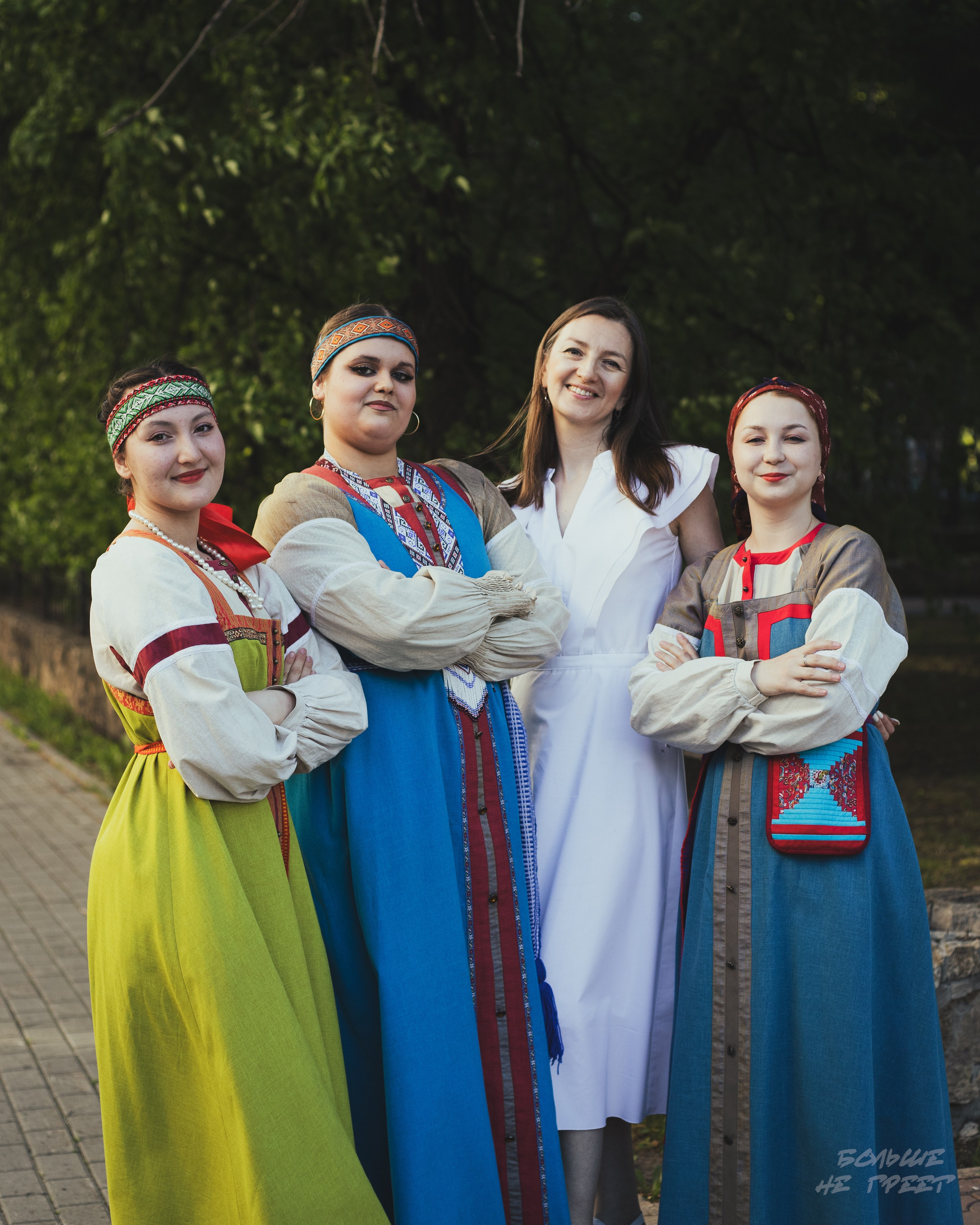 Отчетный концерт фольклорного ансамбля «Радовесъ». Больше не греет