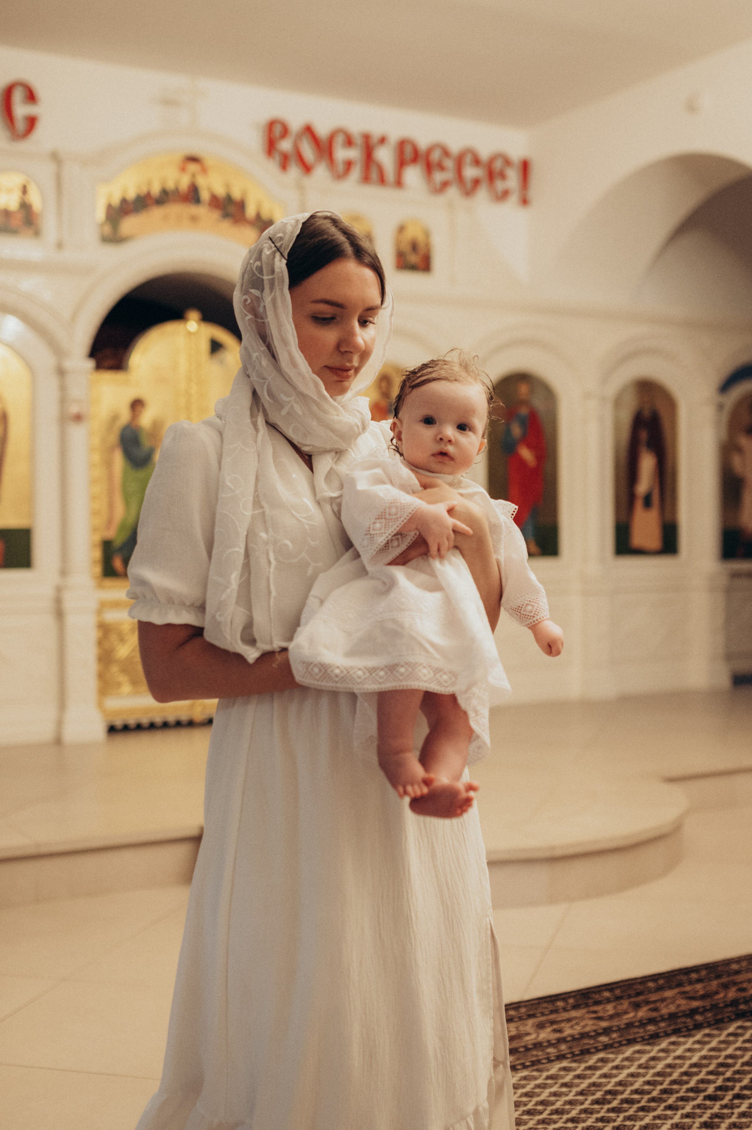 Крещение Машеньки. Семейный фотограф МОСКВА/Королёв