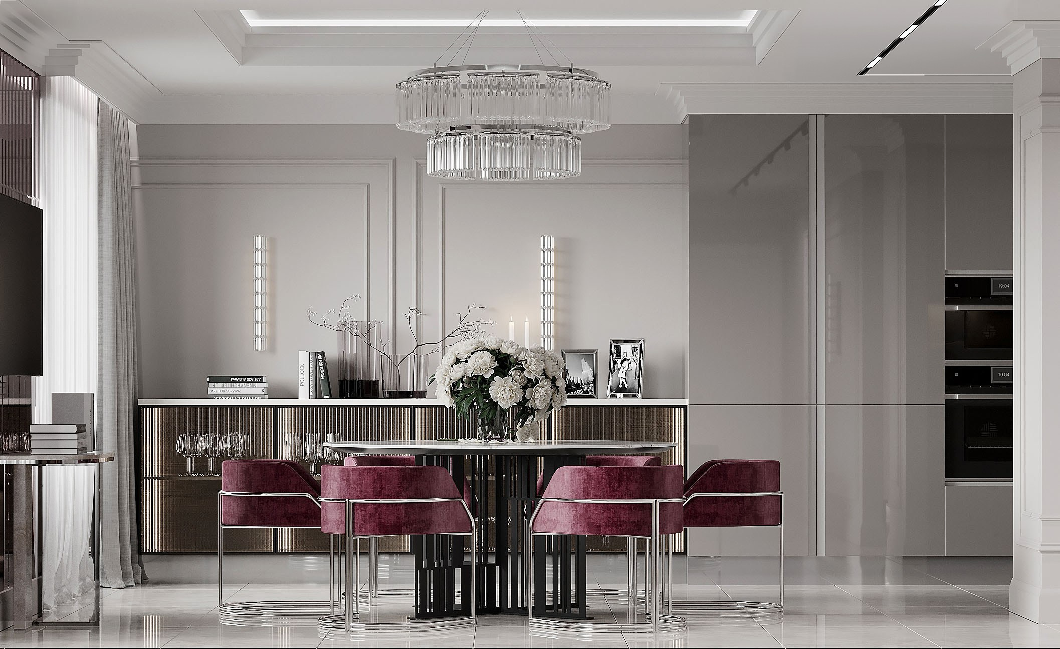 ЖК D1, 90 м² | МОСКВА. Design interior-Samsonyan R