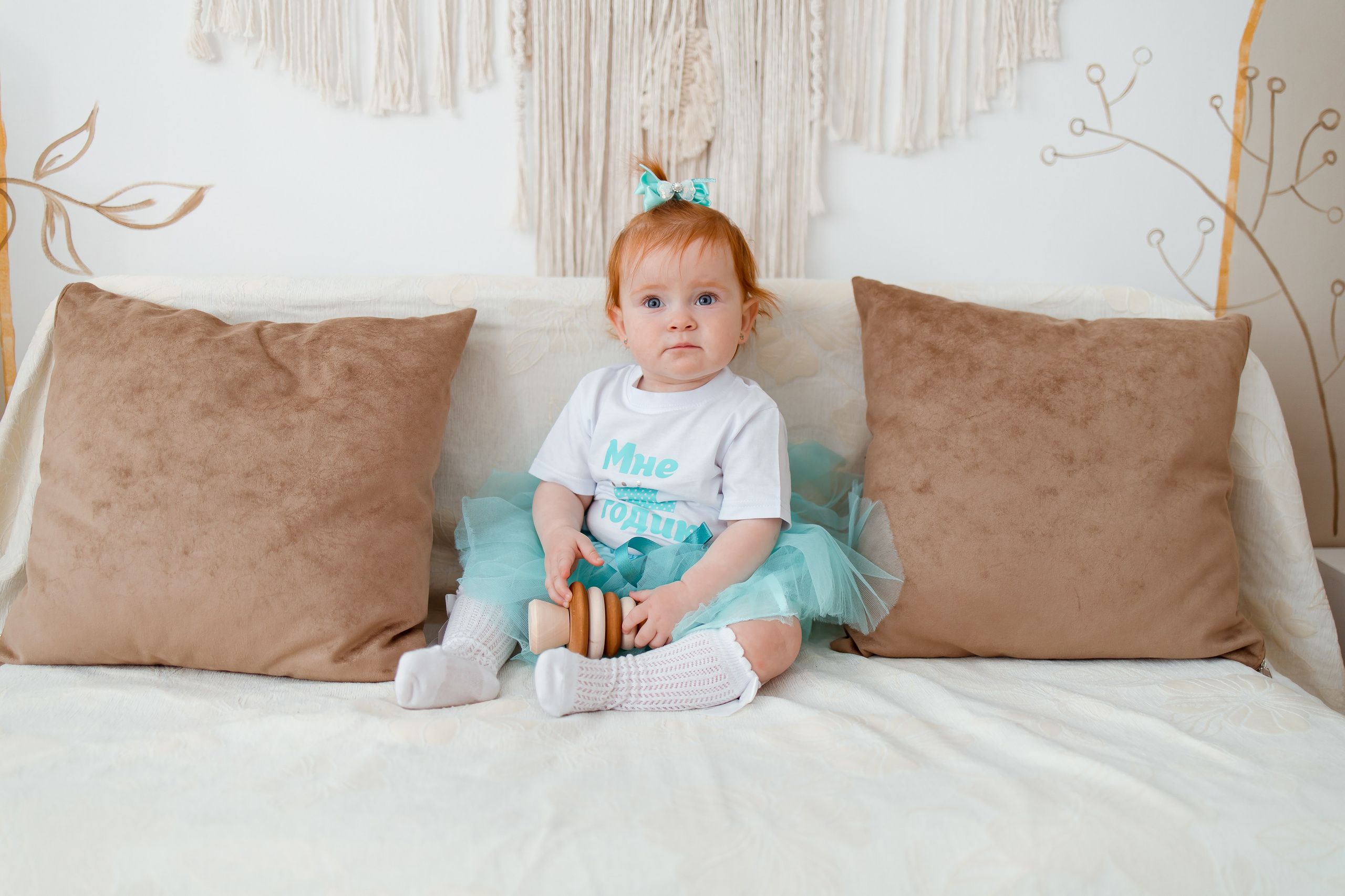 Ксения, 1 годик. Семейный и детский фотограф в Железногорске Саламахо Ольга