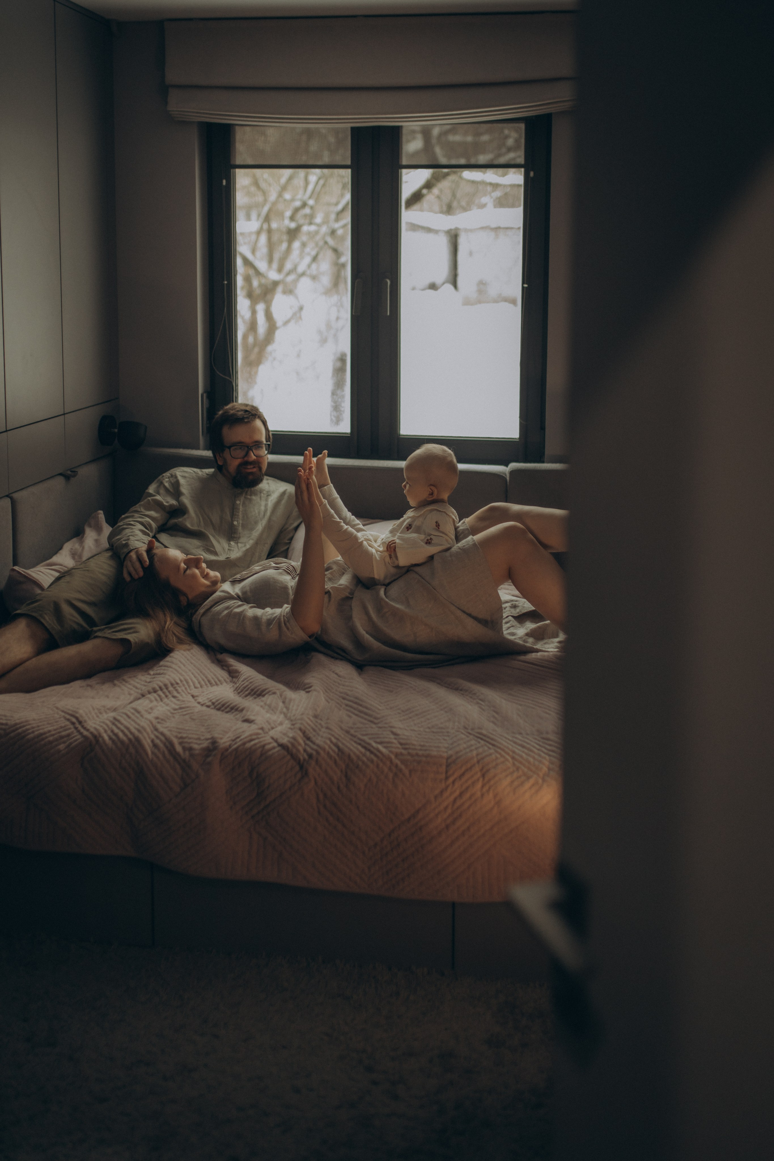 Домашняя съёмка. Семейный фотограф в Минске Марина Бургацкая