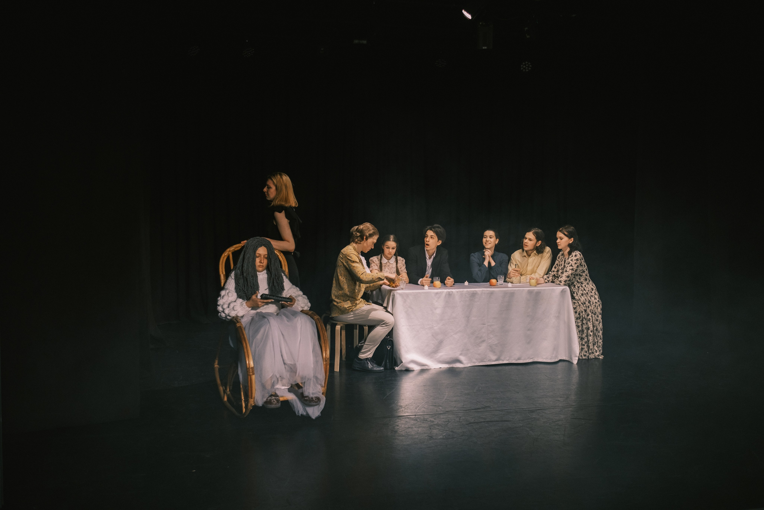 Детская театральная студия «Ирбис», спектакль. Репортажный и портретный фотограф в Москве Илья Спиридонов