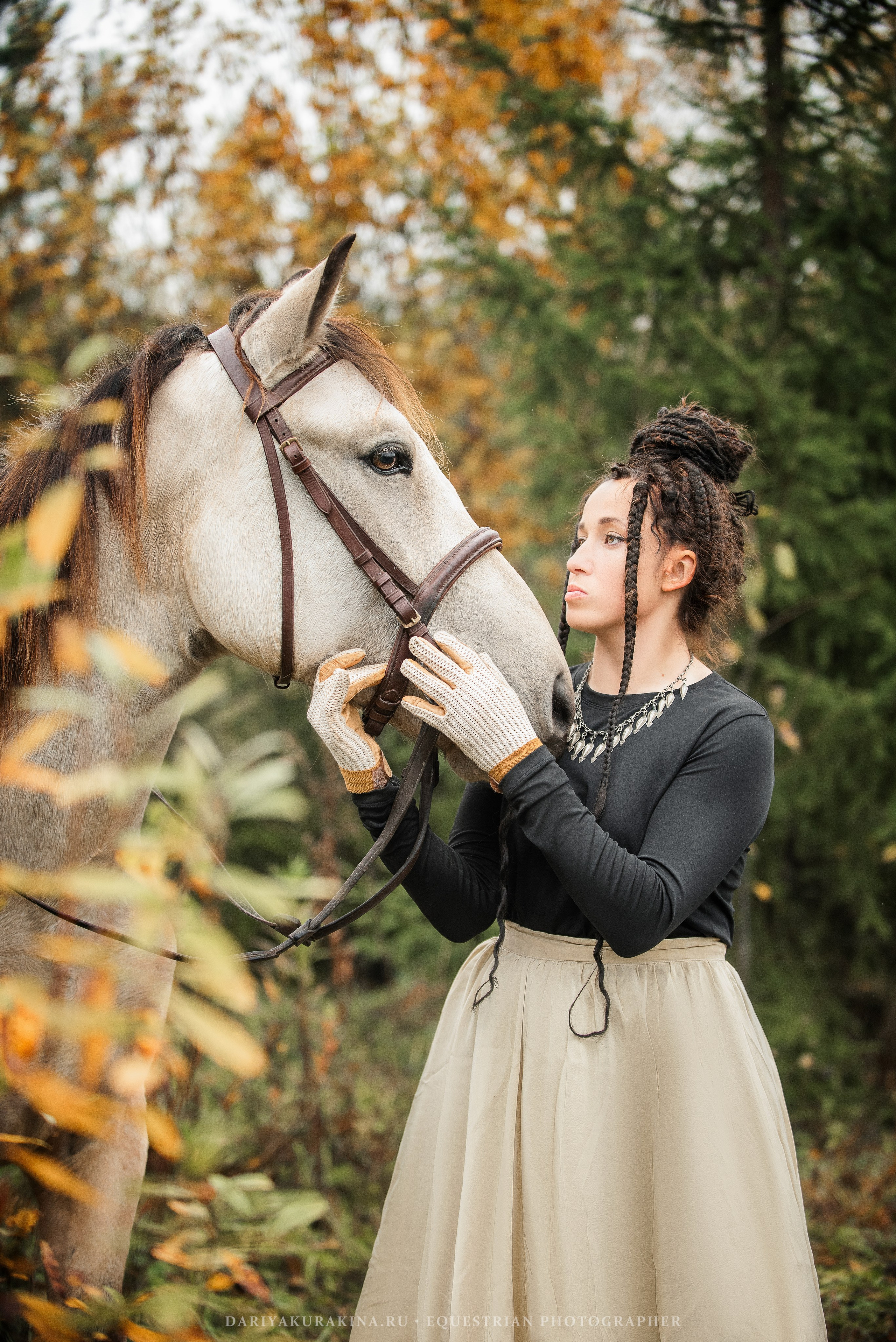 Ира, Тамара и Лена, КСК «БАЛЛАДА». Конный фотограф Куракина Дарья • Фотосессии с лошадьми