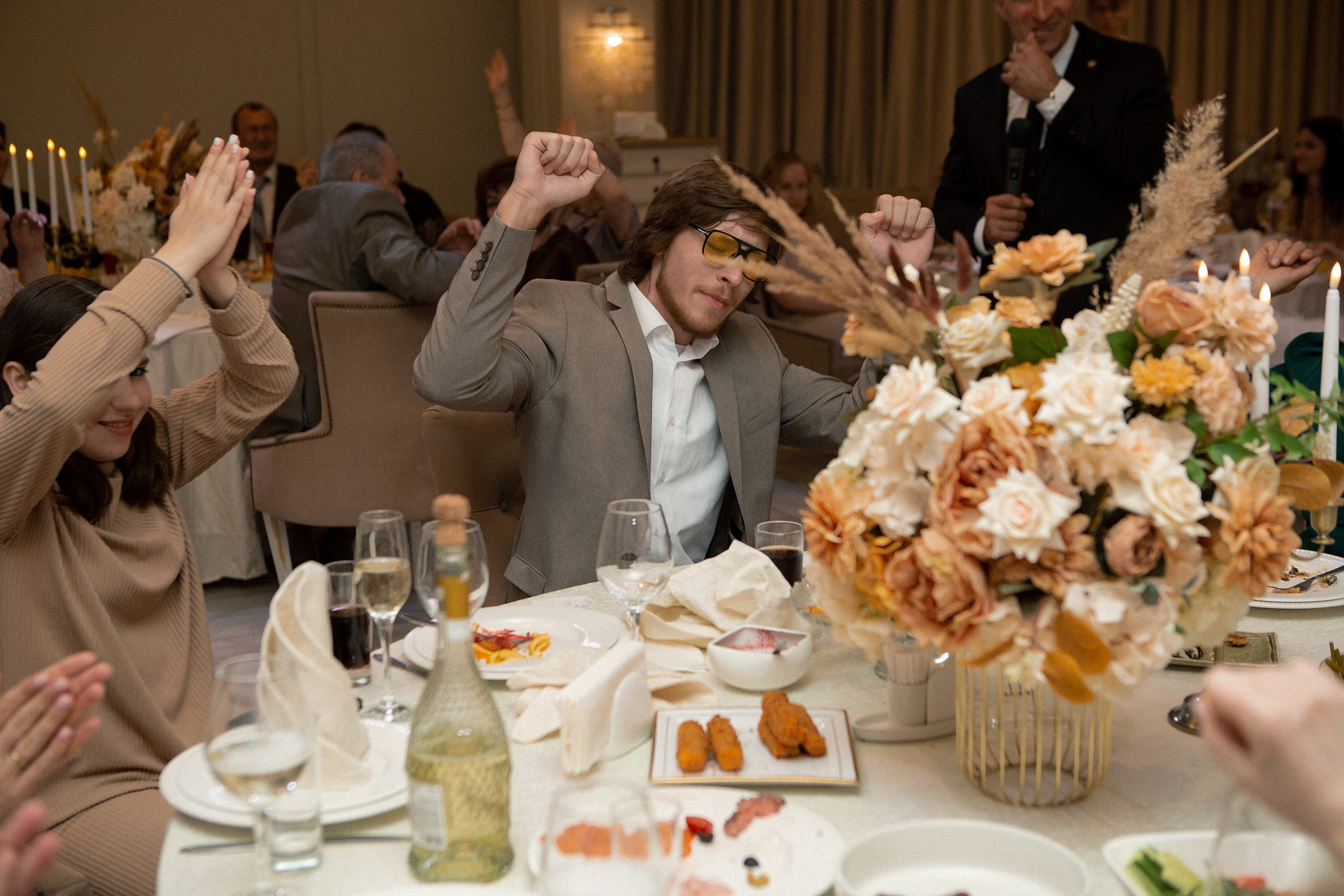 Свадьба с гостями. Свадебный и портретный фотограф Москва