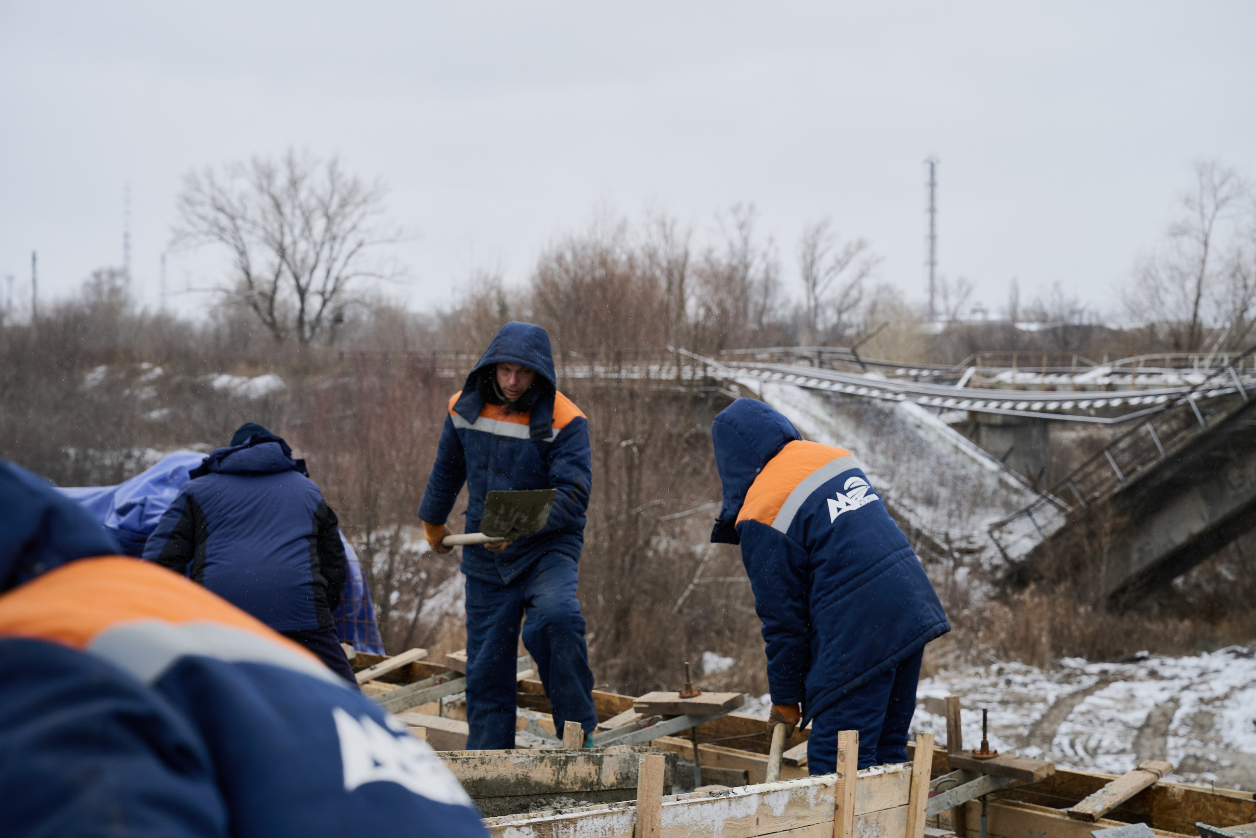 Северодонецк (Луганская область). Декабрь 2024. Фотограф Роман Адлер