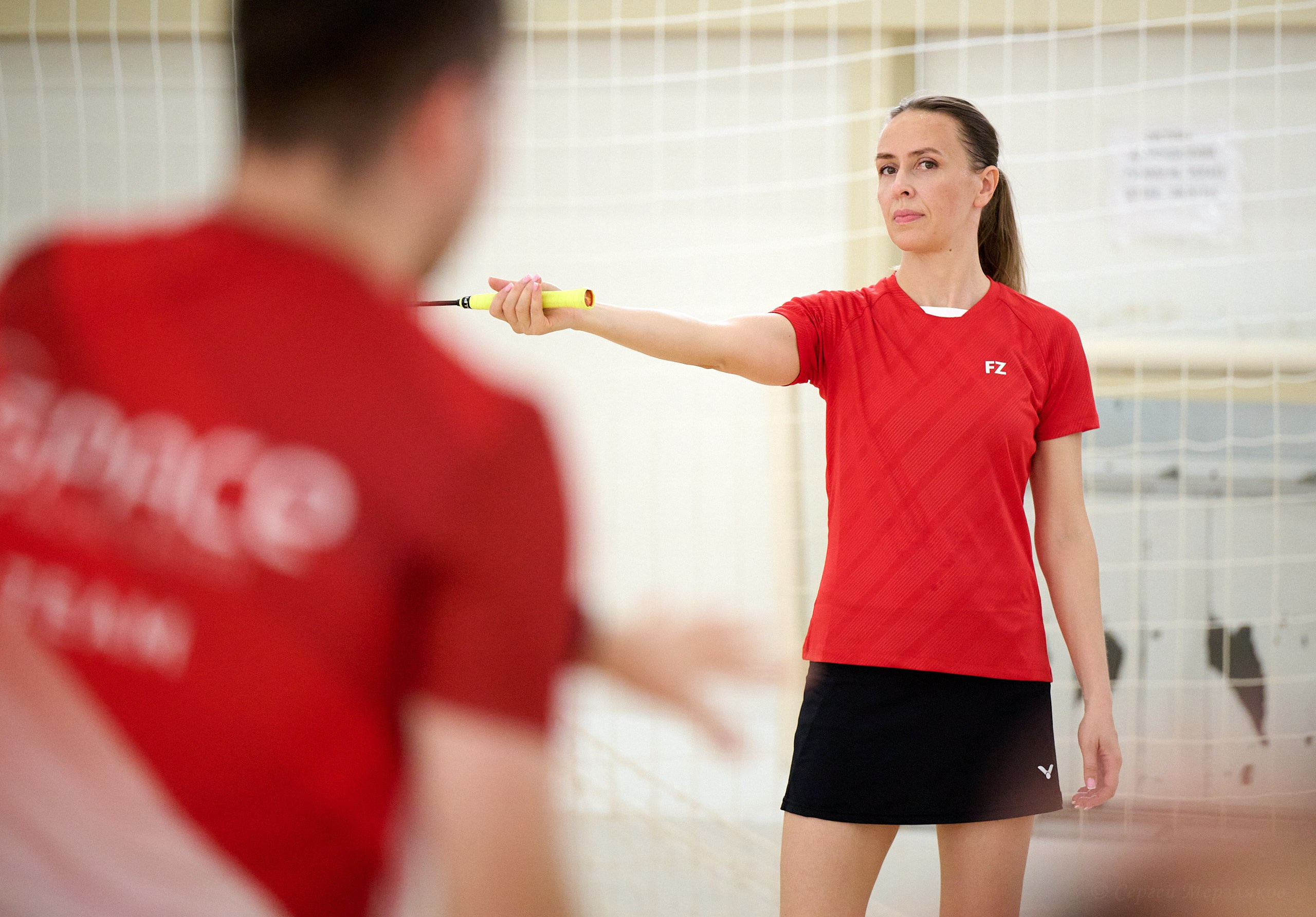 Бадминтон. Мастер-класс Любови Сухановой. Ижевск. 20.07.2024. Спортивный репортажный фотограф в Ижевске Сергей Мерзляков