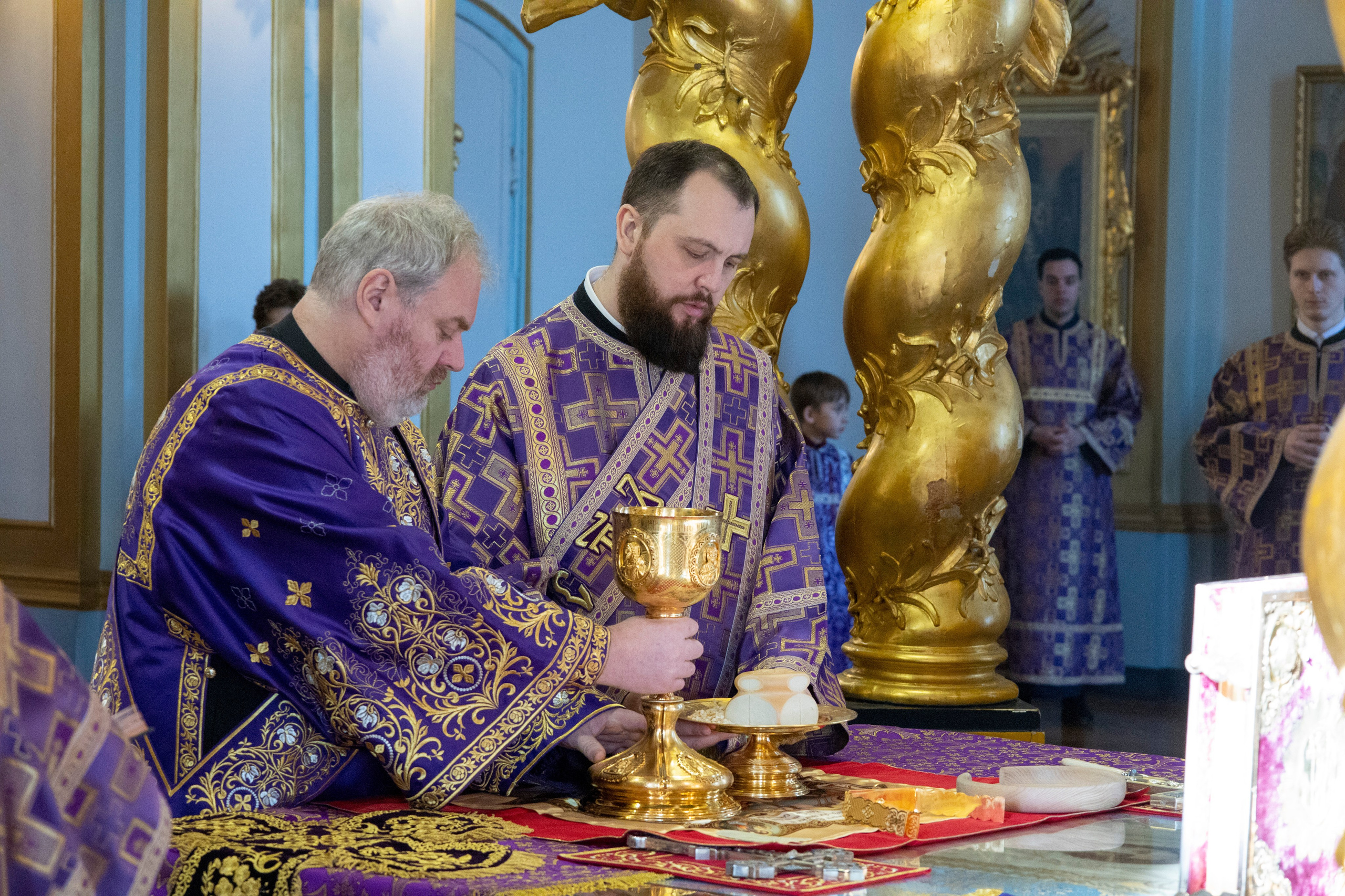 НЕДЕЛЯ ПРЕПОДОБНОГО ИОАННА ЛЕСТВИЧНИКА. ДЕНЬ ПАМЯТИ ПРЕПОДОБНОГО АЛЕКСИЯ, ЧЕЛОВЕКА БОЖИЕГО. НИКОЛО-БОГОЯВЛЕНСКИЙ МОРСКОЙ СОБОР
