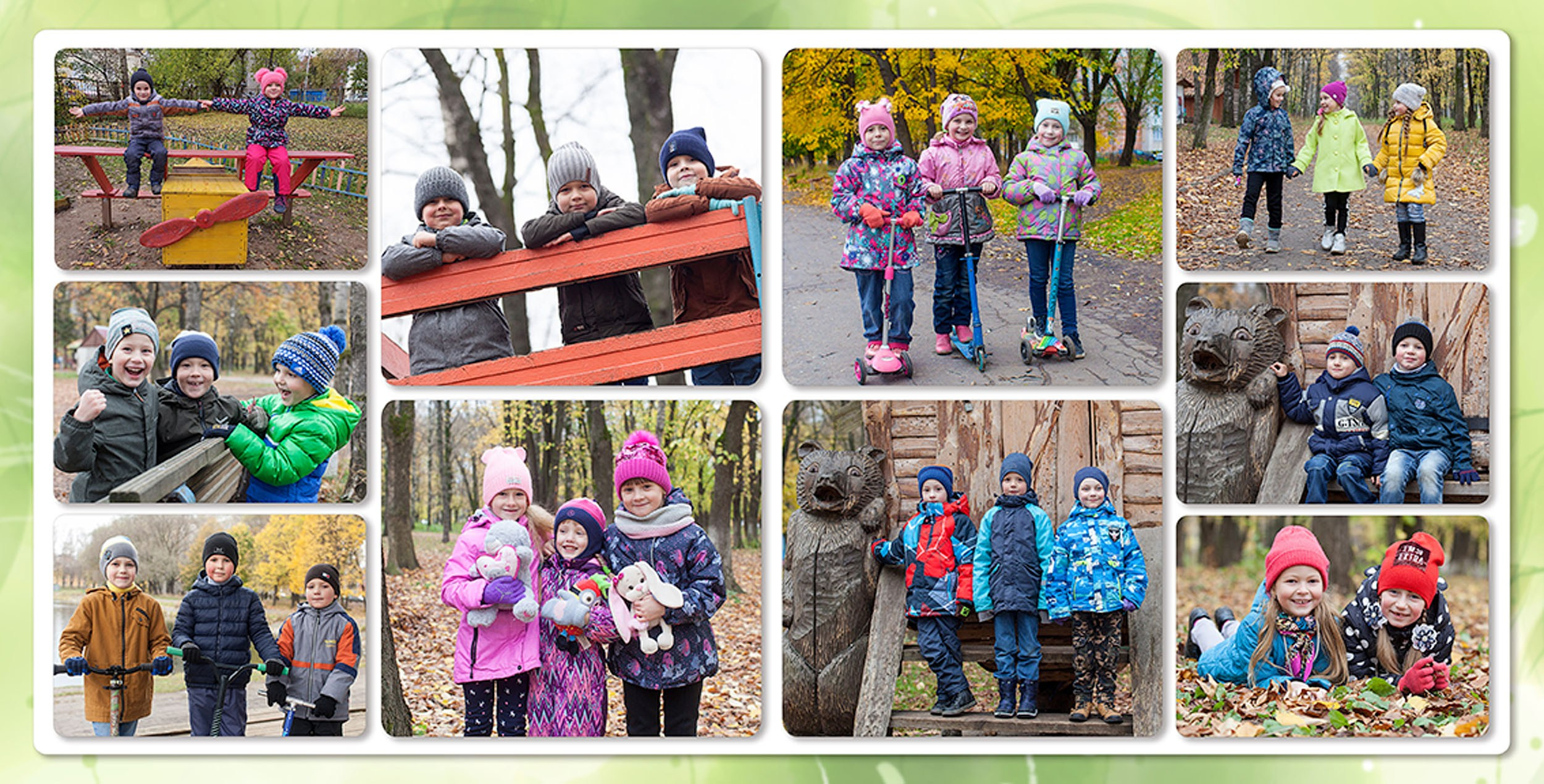 Выпускная фотокнига «Поляна» для детского сада в Вологде