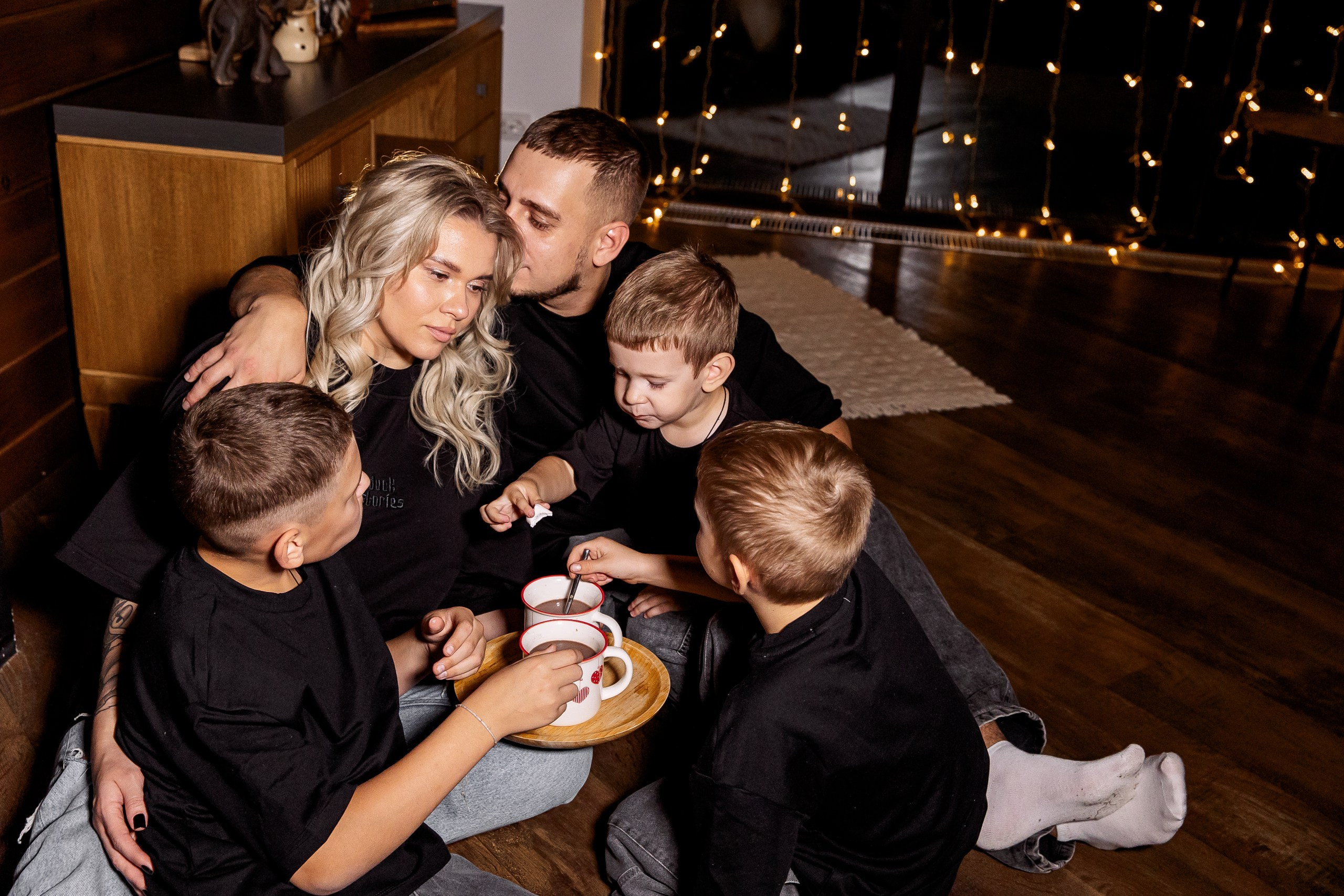 Эдуард и Дарья с сыновьями. Свадебный и семейный фотограф в Челябинске Юлия Ишимова